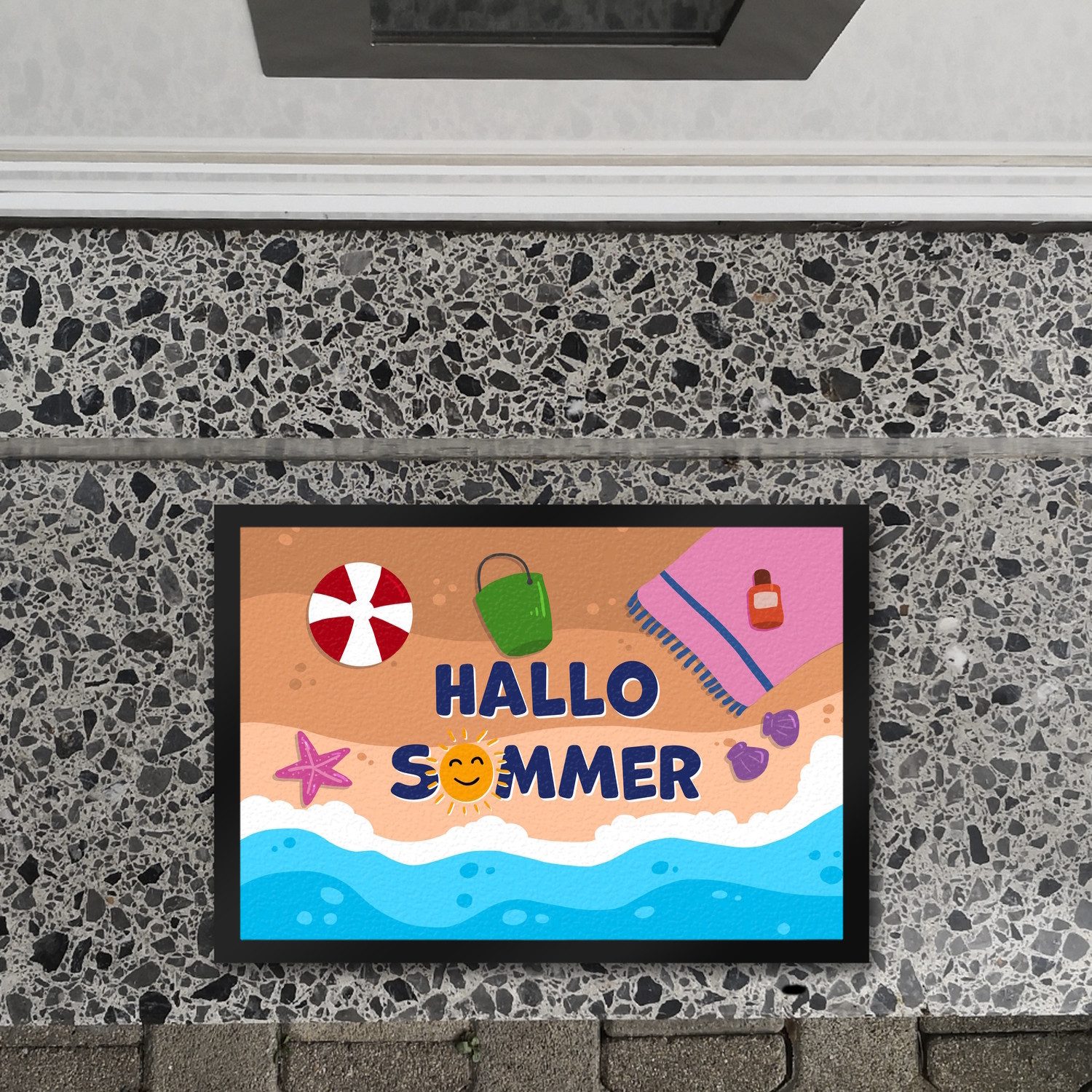 speecheese Fußmatte Hallo Sommer Fußmatte in günstig online kaufen