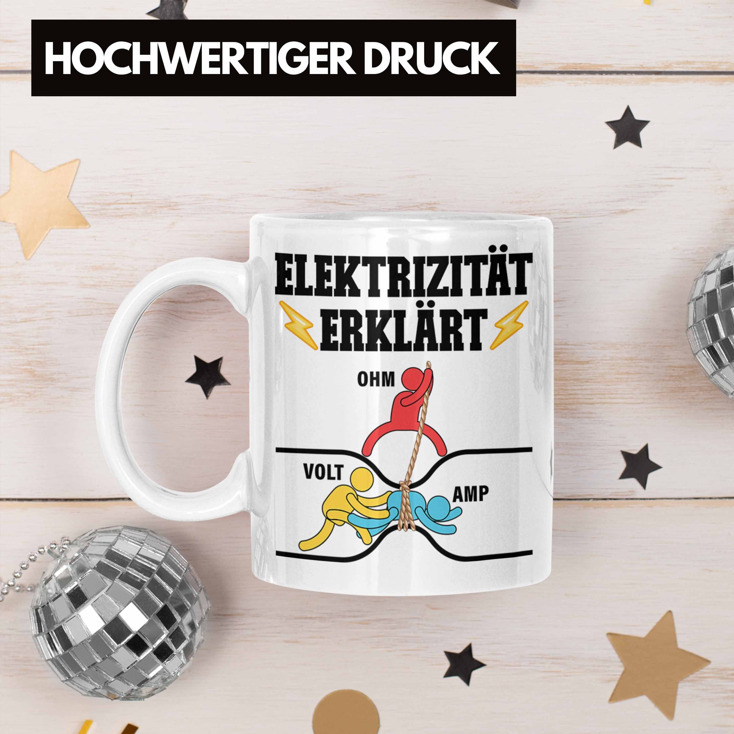 - Geschenkidee Elektriker Amp Tasse Ohm Trendation Trendation Kaffeetasse Elektrizität Elektrotechnik Volt Lustig Gadget Geschenke Elektroinstallateur Elektroniker Männer Weiss Elektrotechniker Tasse Geschenk