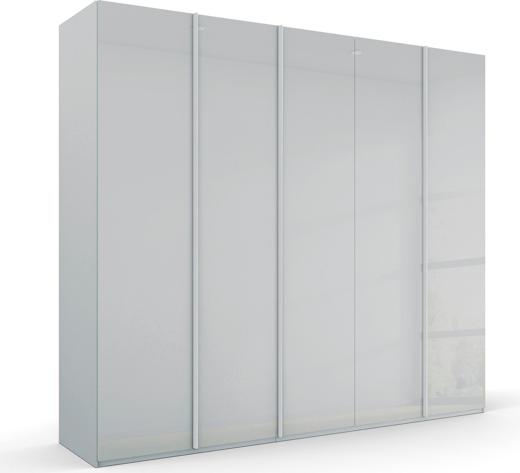 rauch Kleiderschrank Drehtürenschrank Schrank Garderobe SKAT MERIDIAN Glasfront (Breiten 151/201/251/301, Höhen 223/235 cm, inkl. …
