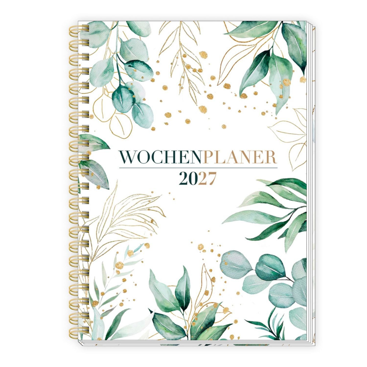 Trötsch Verlag Buchkalender TRÖTSCH - Wochenplaner A5 mit Wire-O Modern 2027