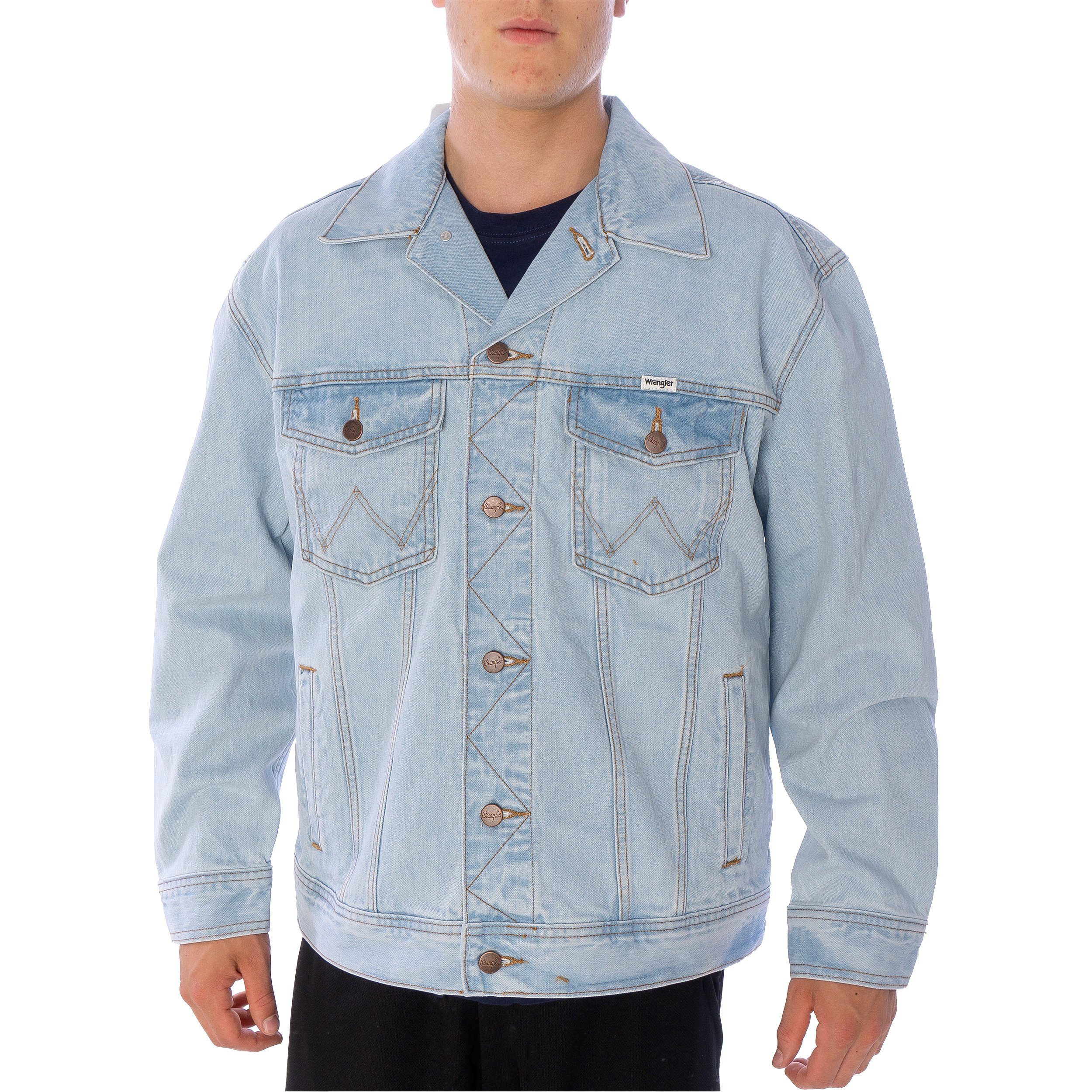 Wrangler Jeansjacke Jeansjacke Wrangler Anti Fit, günstig online kaufen