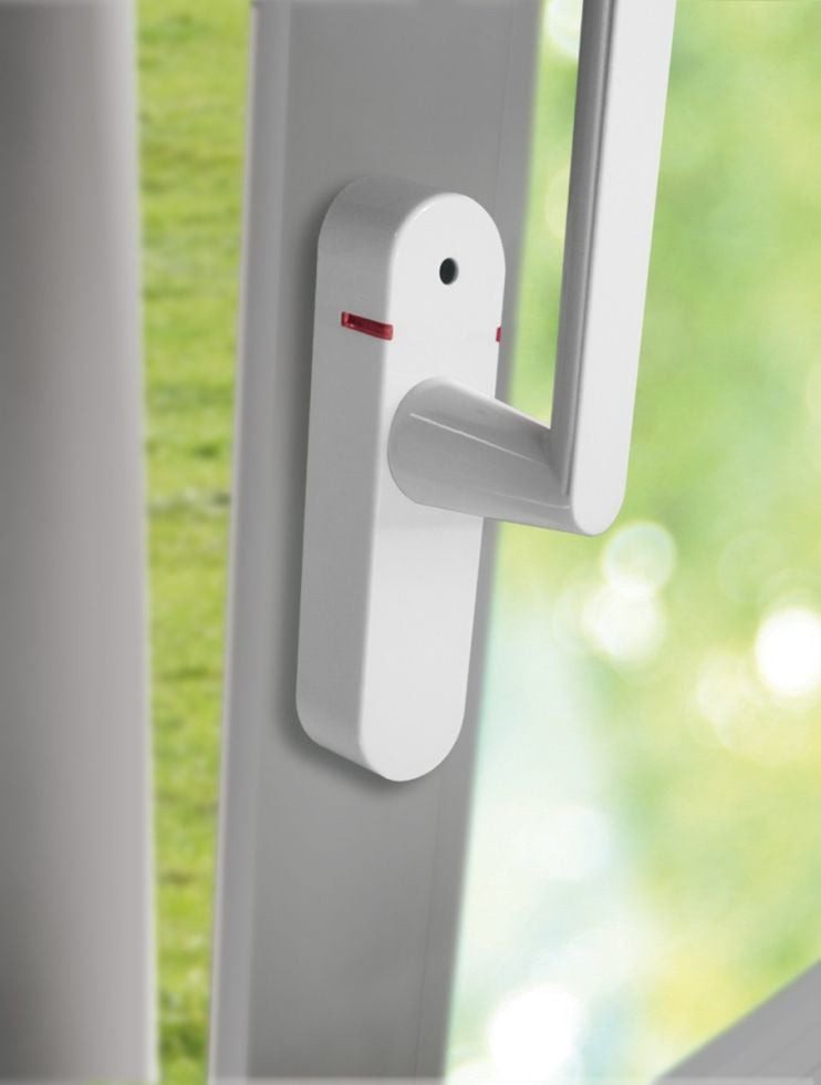 SCHELLENBERG Schellenberg Funk-Sicherheits-Alarmgriff weiß Smart-Home Starter-Set