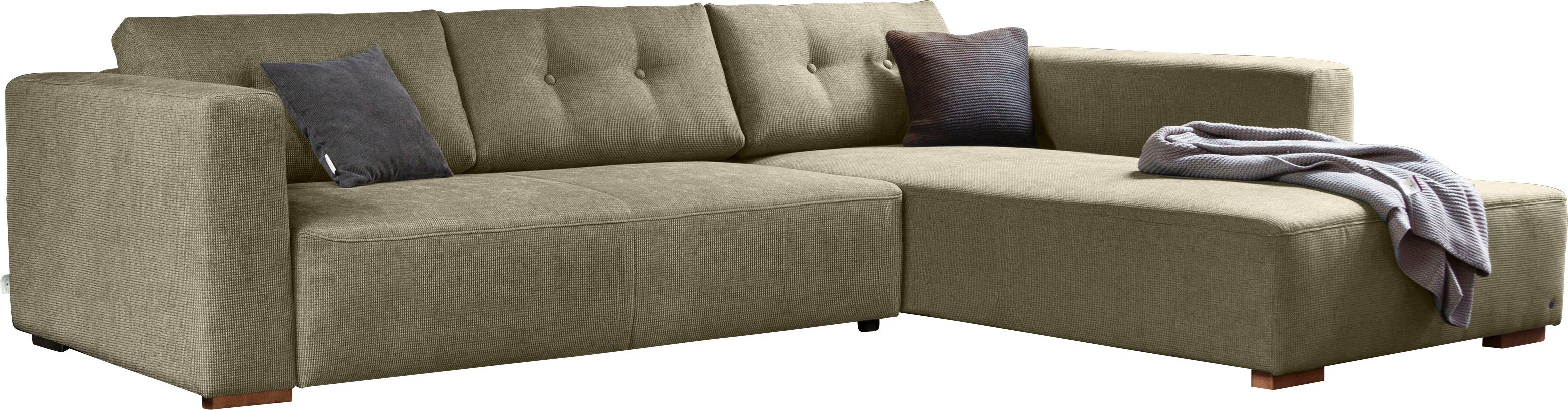 TOM TAILOR HOME Ecksofa HEAVEN CHIC XL, aus der COLORS COLLECTION, wahlweise mit Bettfunktion & Bettkasten