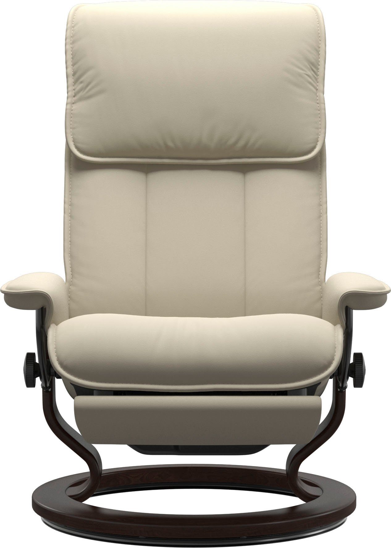 Stressless® Relaxsessel Admiral, verstellbar, optional 2-motorisch, Größe M & L, Gestell Braun
