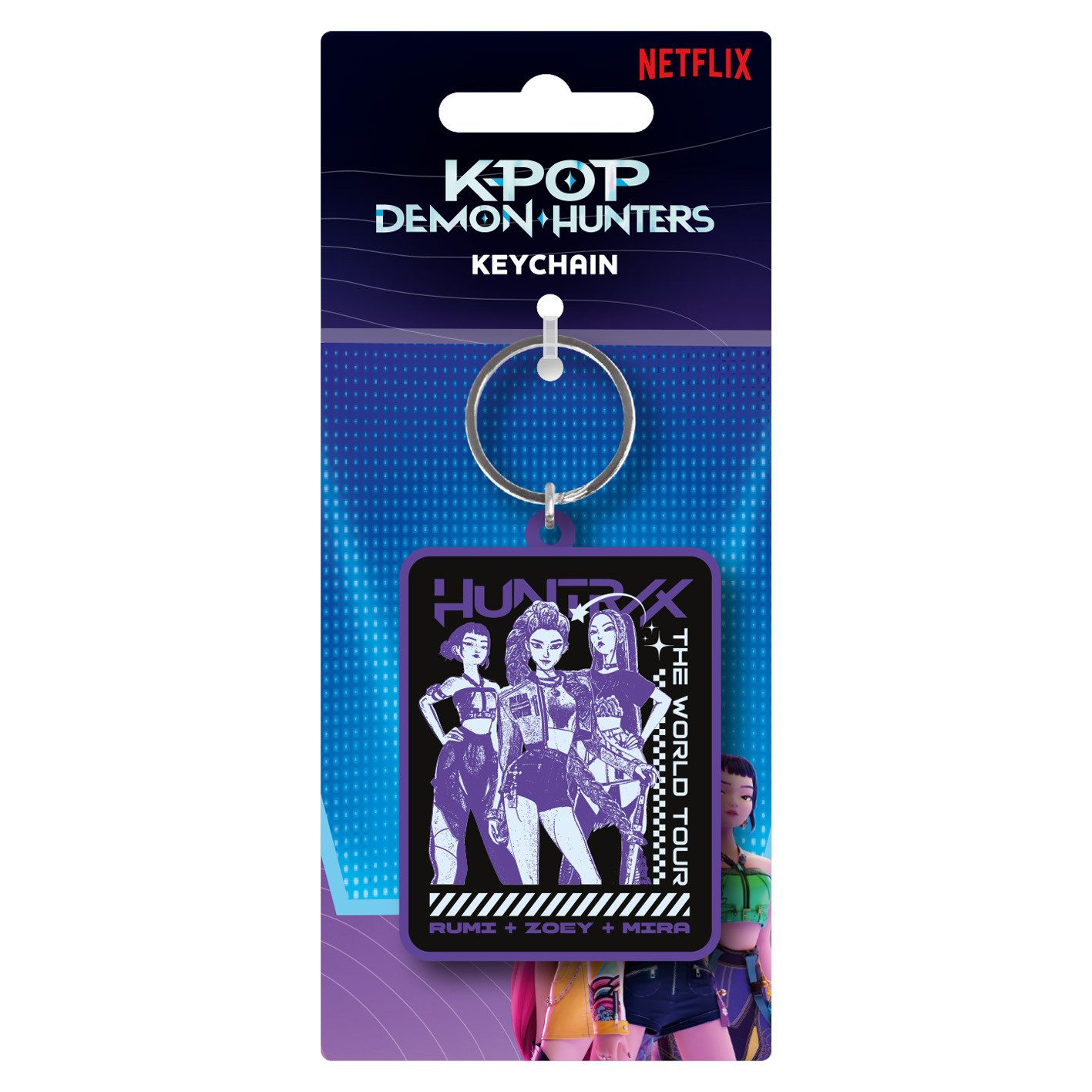 Schlüsselanhänger K-Pop Demon Hunters - Huntr/x Group - Keyring
