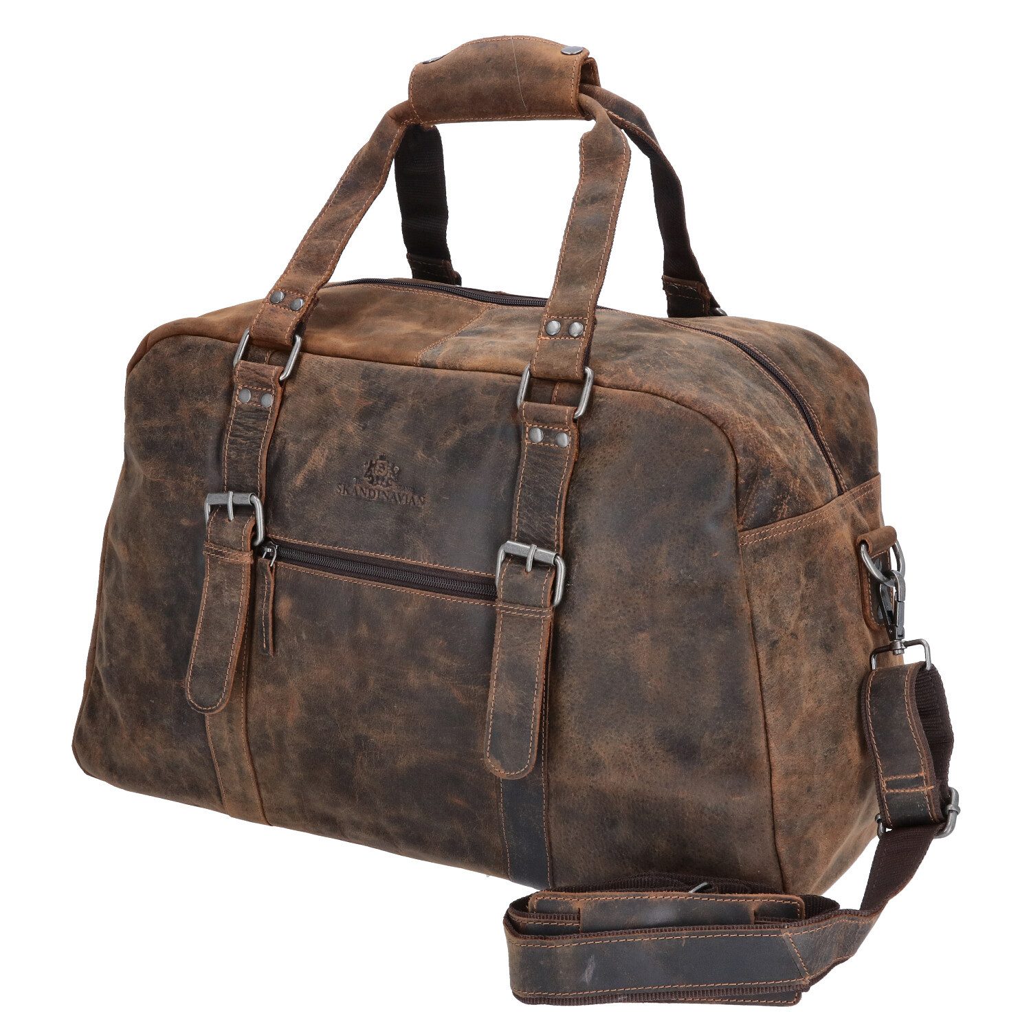 The Skandinavian Brand Reisetasche The Skandinavian Brand Leder Weekender R günstig online kaufen