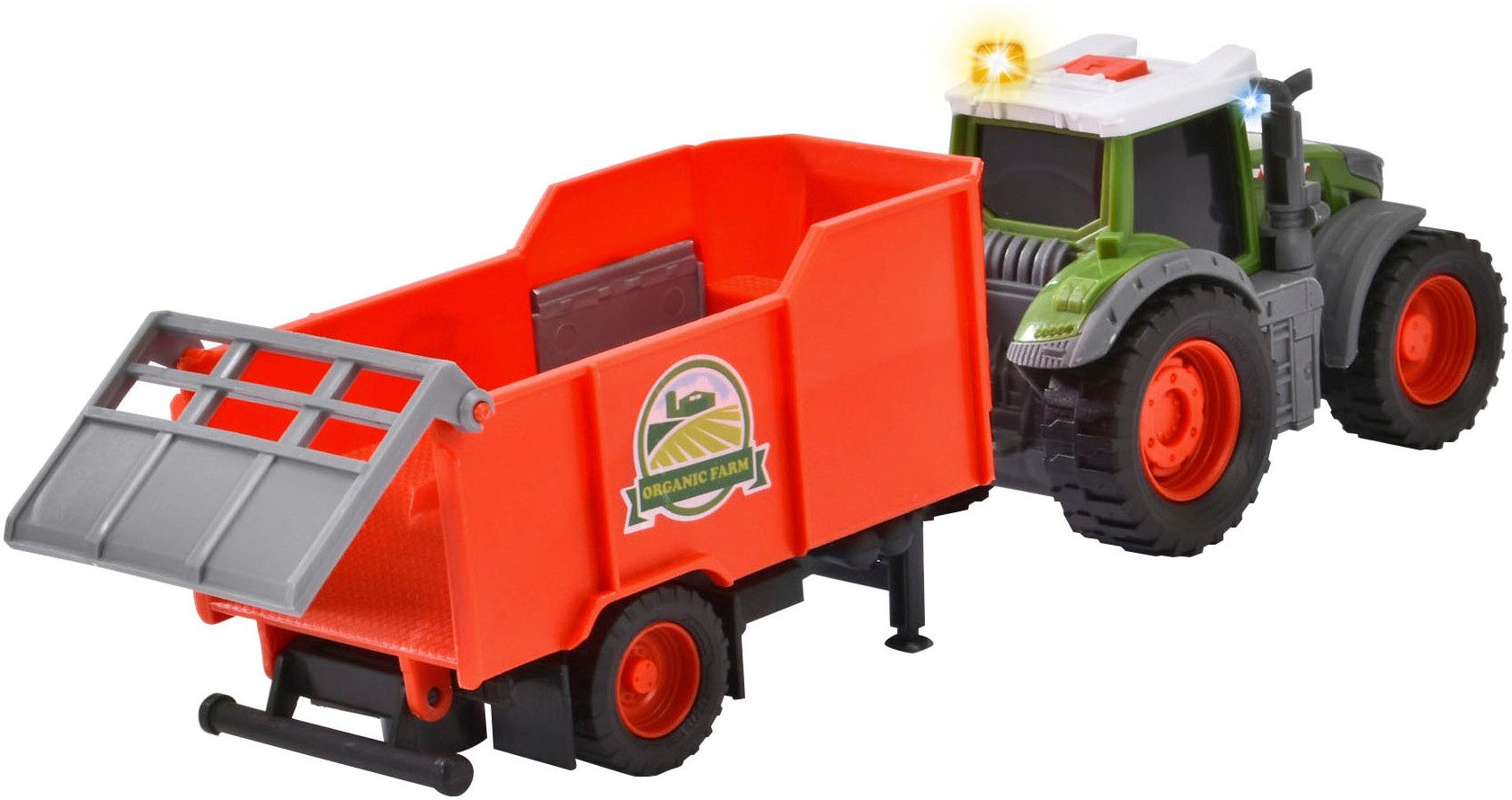 Dickie Toys Spielzeug-Traktor Fendt Farm Trailer, mit Licht und Sound günstig online kaufen