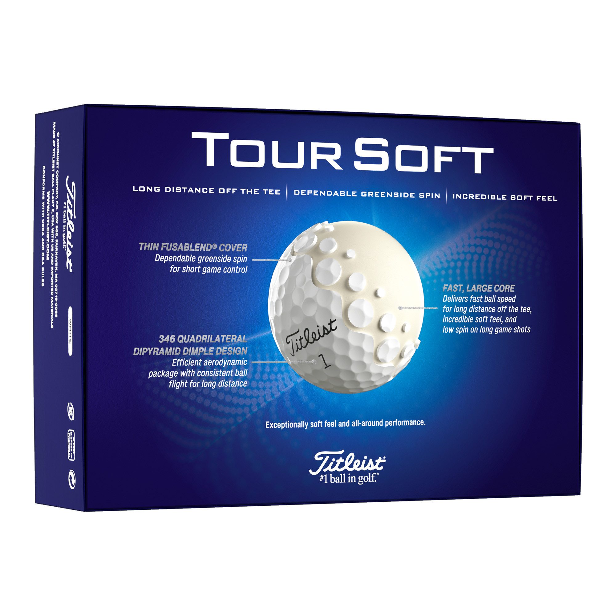 Titleist Golfball Tour Soft (1-St)