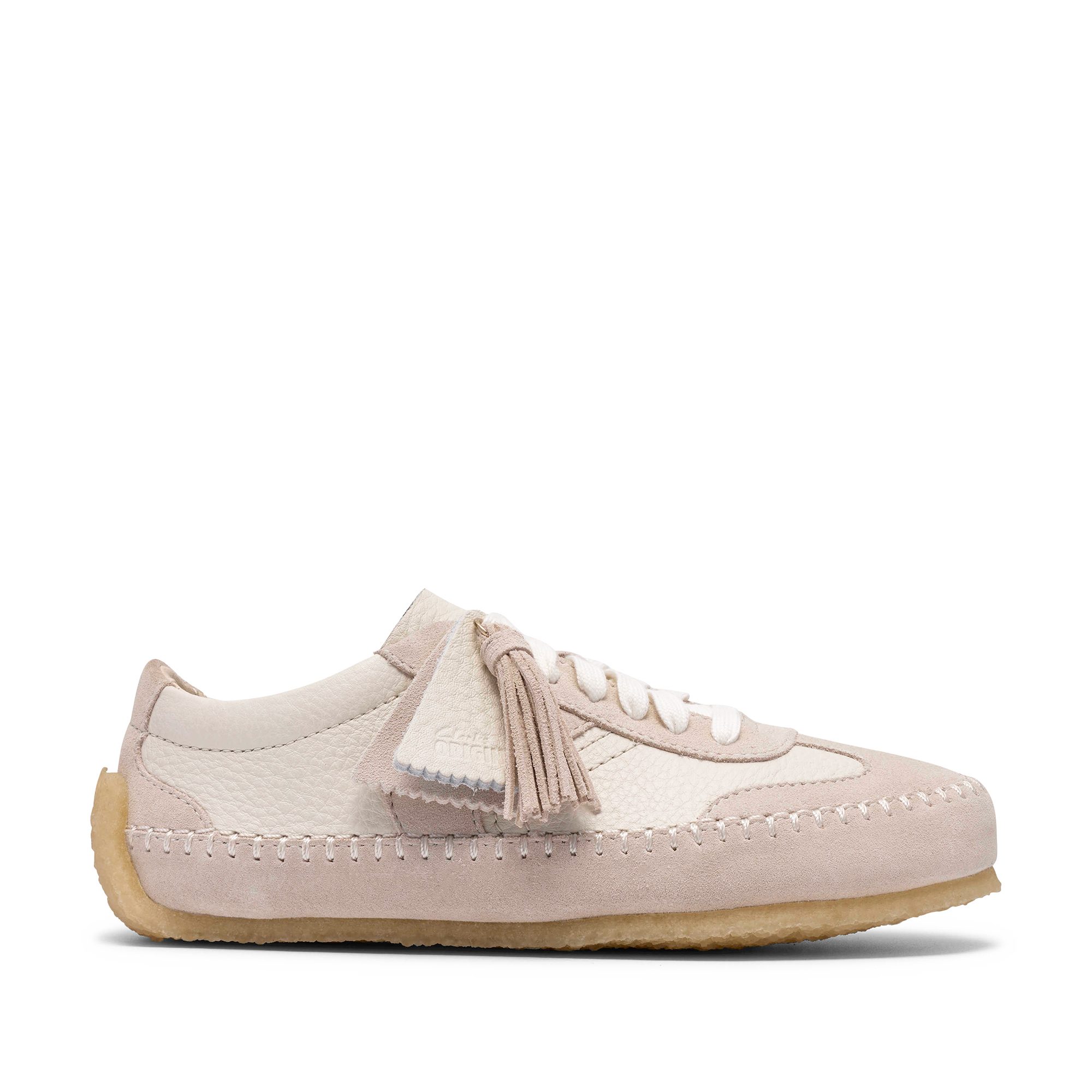 Clarks Clarks Tor Low 26185702 4, Sneaker, Weiß (Creme), Damen Sneaker