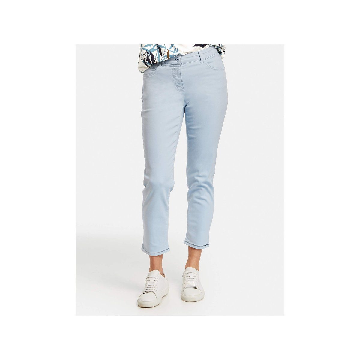 blau GERRY Slim-fit-Jeans (1-tlg) WEBER regular