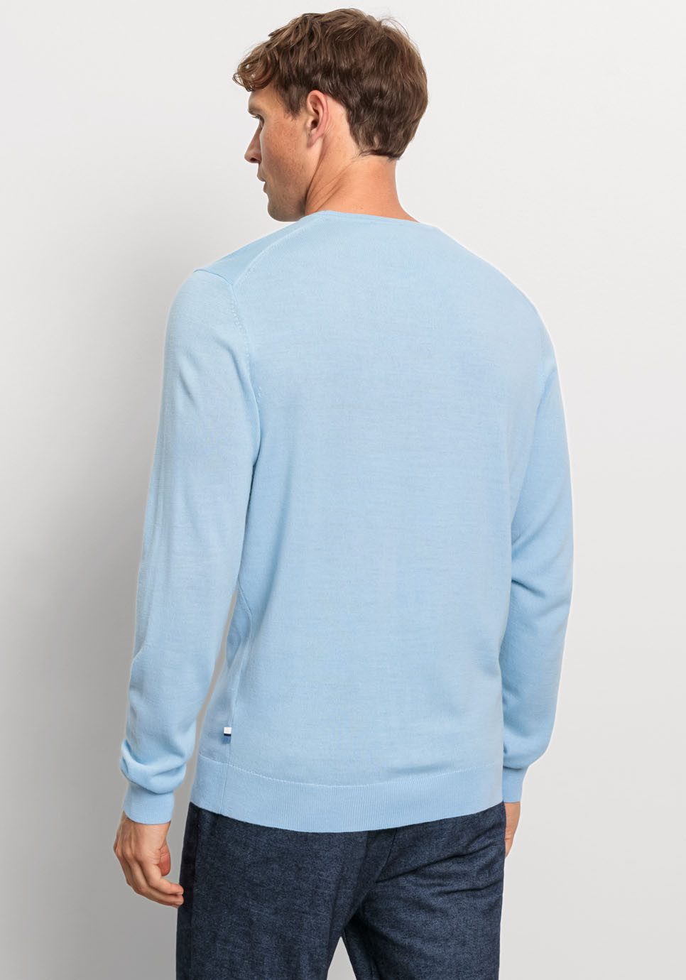 OLYMP Rundhalspullover OLYMP Strick Casual günstig online kaufen