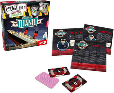 Noris Spiel, »Erweiterungsspiel, Escape Room: Panic on the Titanic«, ; Made in Germany