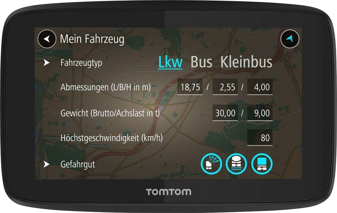 Länder), GO TomTom (Europa Professional LKW-Navigationsgerät inklusive Kartenupdates) lebenslanger (48 520