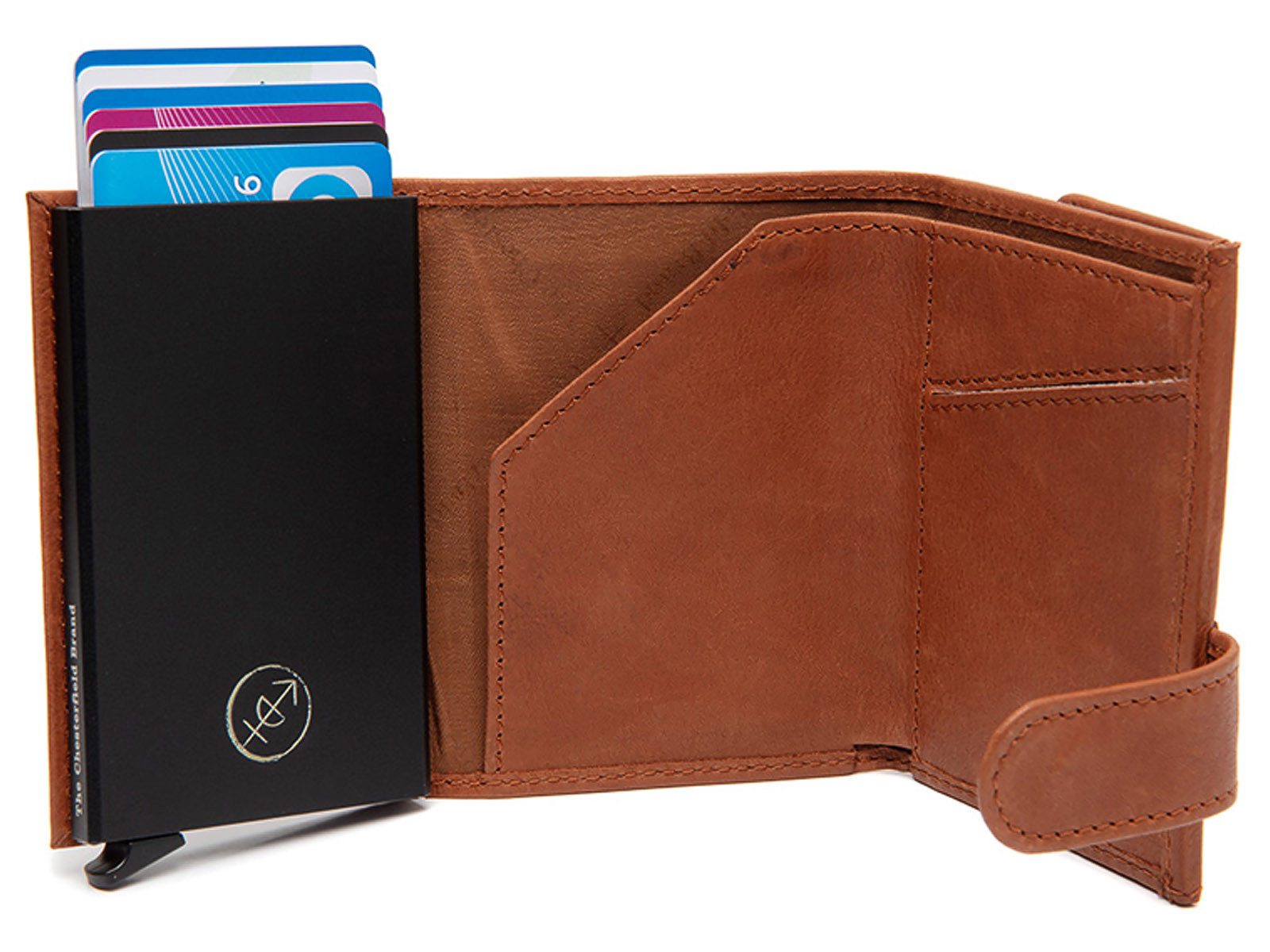 The Chesterfield Brand Kartenetui Leather Card Holder C08.0536 Unisex Kartenetui Iriona (Stück, 1-tlg., 1), RFID Schutz