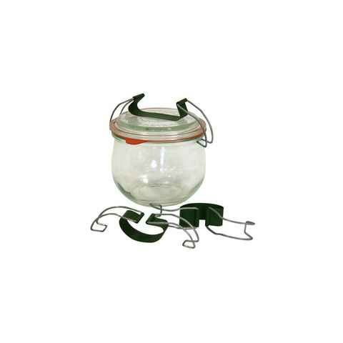 WECK Einmachglas Universalbügel 10 Stück für Einkochgläser Weckgläser, Glas, (10-tlg)