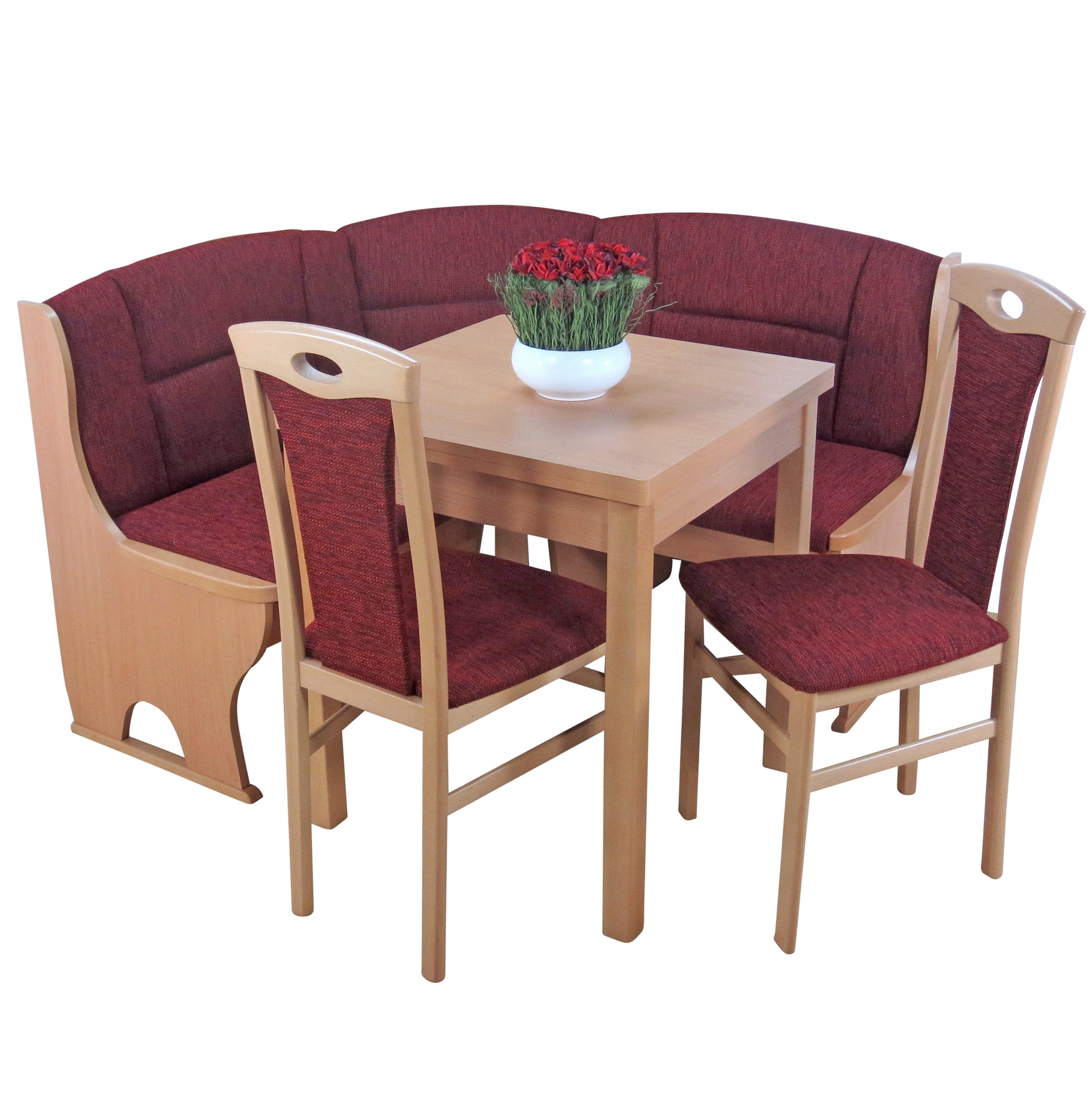 moebel-direkt-online Eckbankgruppe Madrid 4tlg. Set (Stauraumeckbank, günstig online kaufen