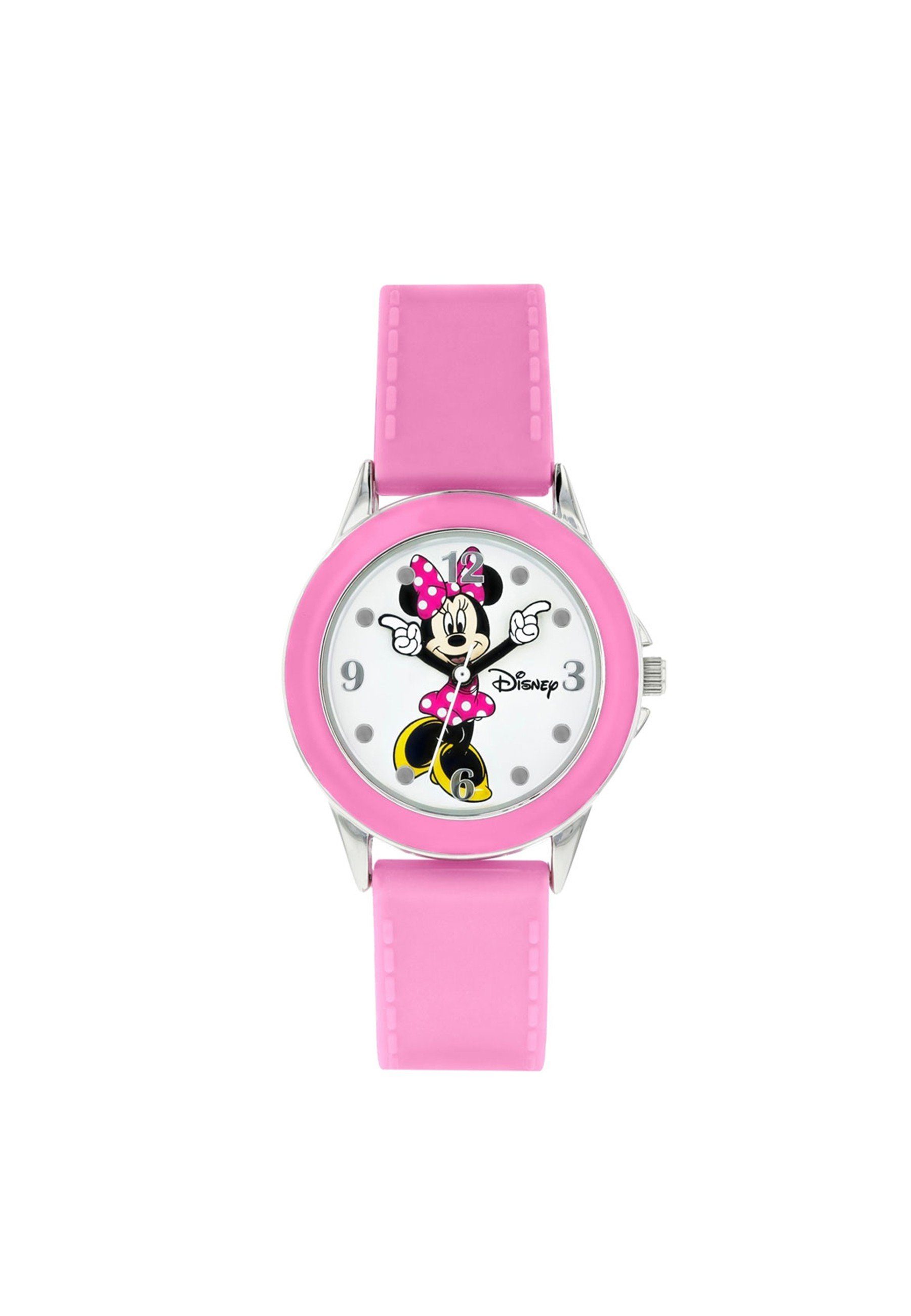 DISNEY Jewelry Quarzuhr Disney Minnie Mouse Time Teacher, (inkl. Schmuckbox)