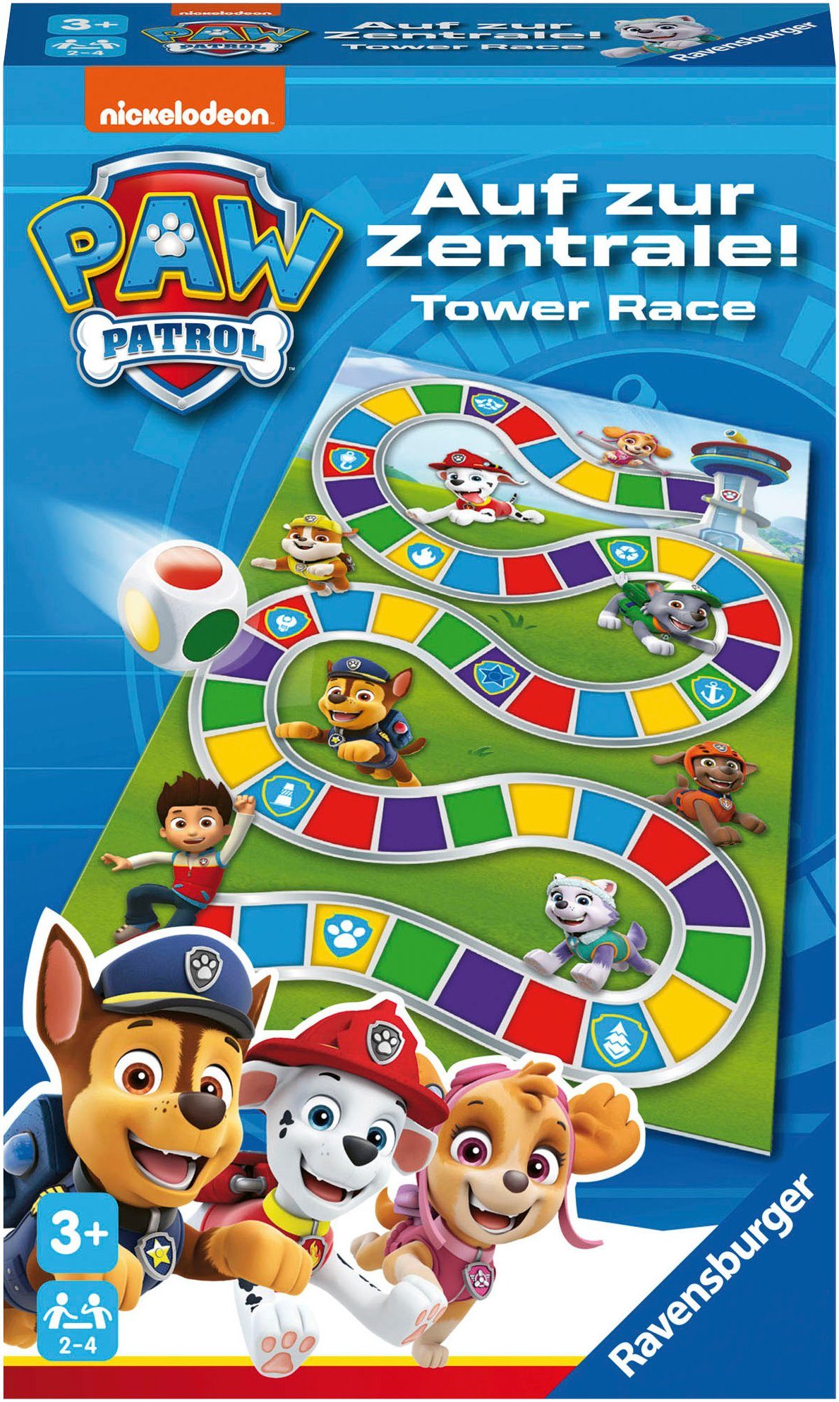 Ravensburger Spiel PAW Patrol - Auf zur Zentrale!, Made in Europe