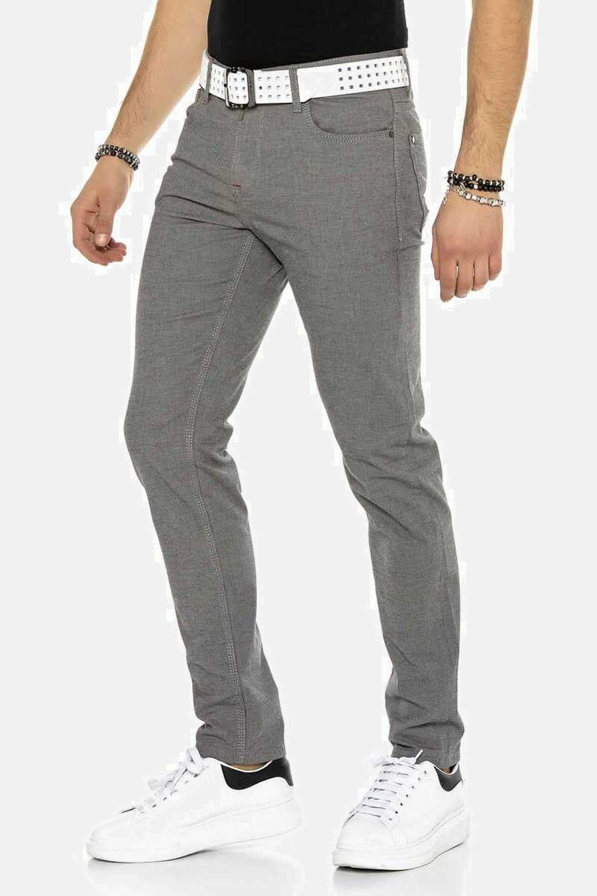 Cipo & Baxx 5-Pocket-Jeans Jeans im 5-Pocket-Stil, CD-372B
