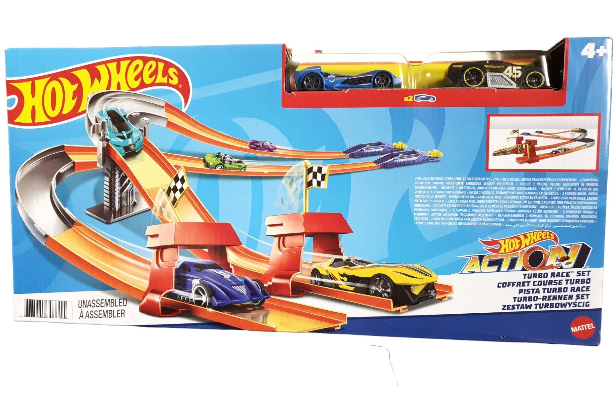 Hot Wheels Spielzeug-Auto Hot Wheels Bahnen Set verschiedene Variationen