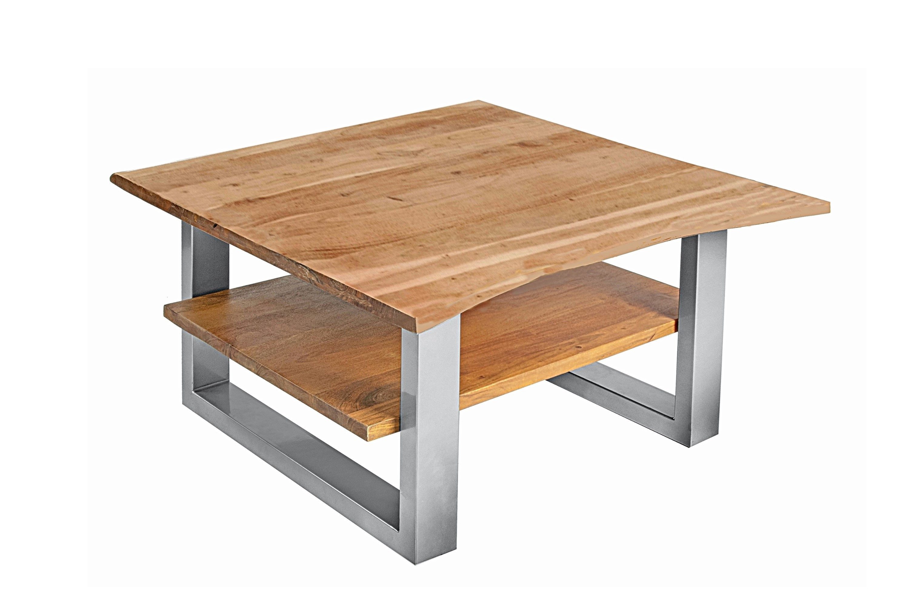 Loreno® Couchtisch Patrick, Baumkante, Akazie massiv, günstig online kaufen