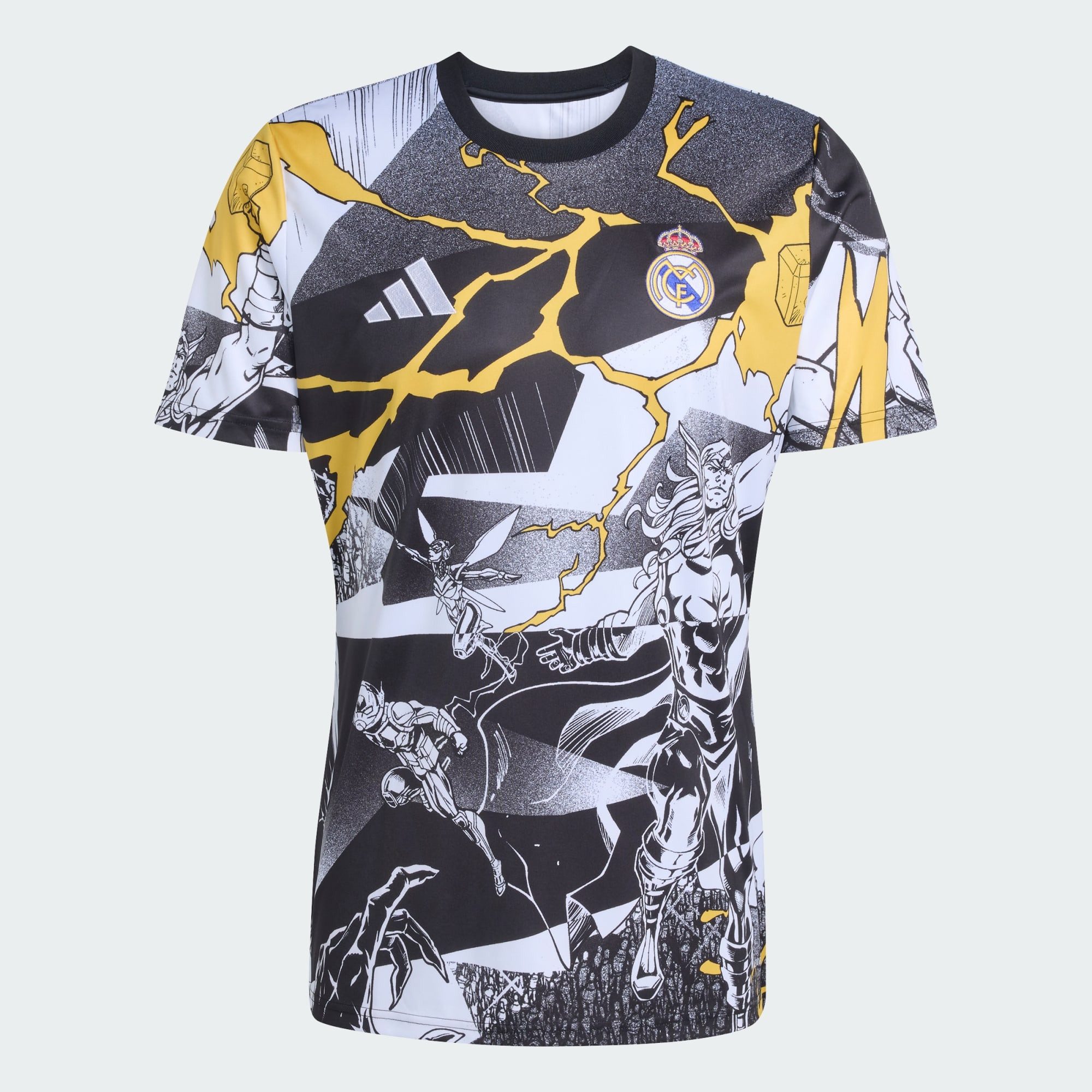 adidas Performance Fußballtrikot ADIDAS REAL MADRID AVENGERS 25/26 PRE-MATCH SHIRT (1-tlg)