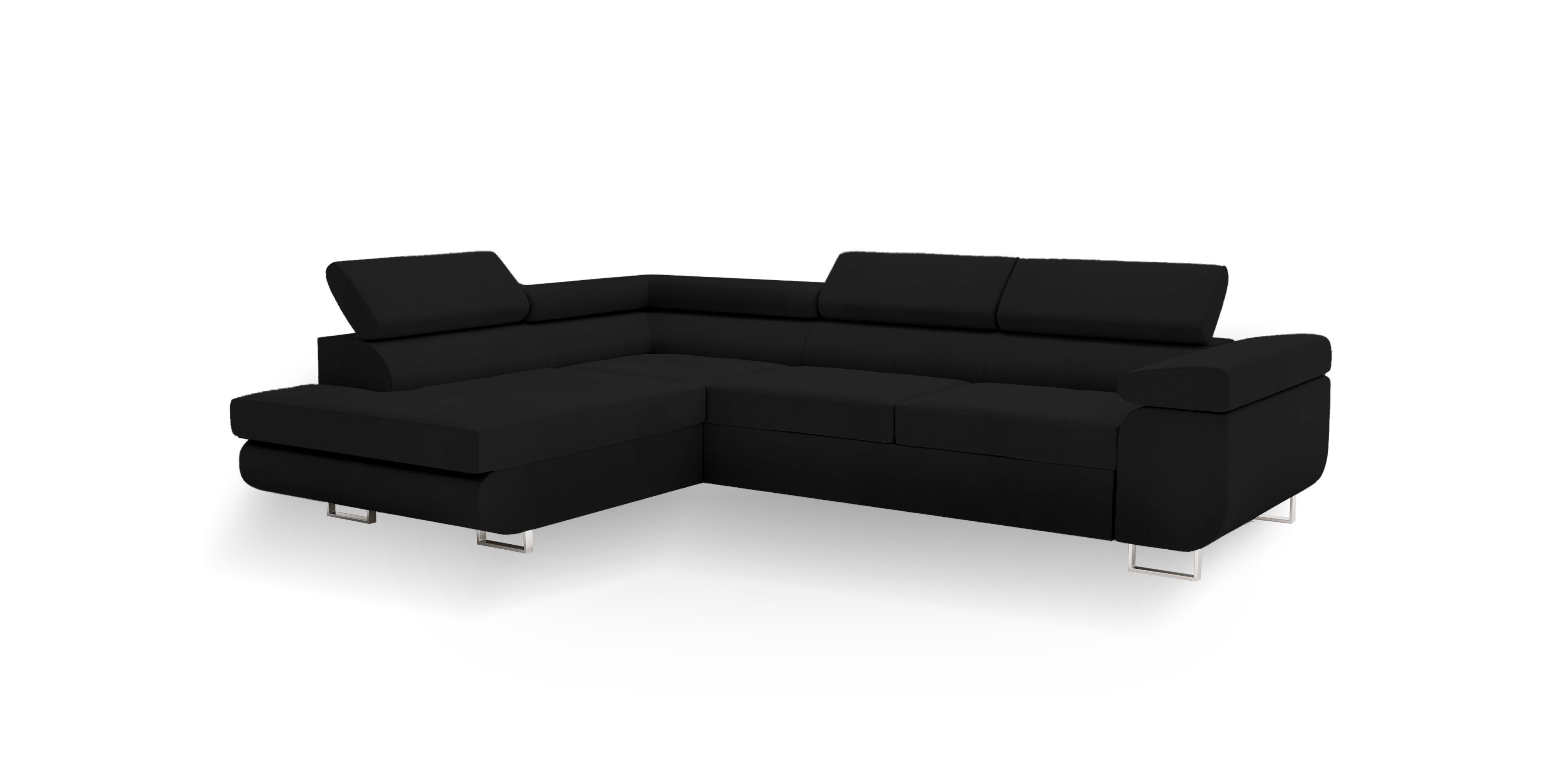 Goldstoff Ecksofa hochwertiges Sofa mit Schlaffunktion, günstig online kaufen