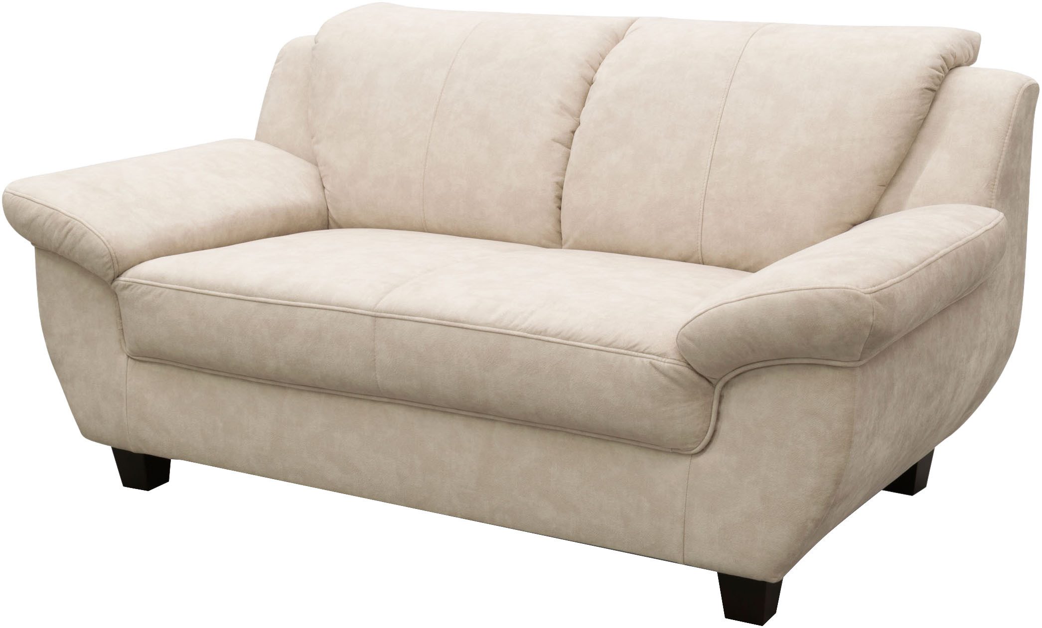 OTTO home 2-Sitzer Sillkeborg 161 cm, formschönes Sofa mit dunklen Füßen, aus haustierfreundlichem Pet Friendly Bezug – Bild 4 von 5