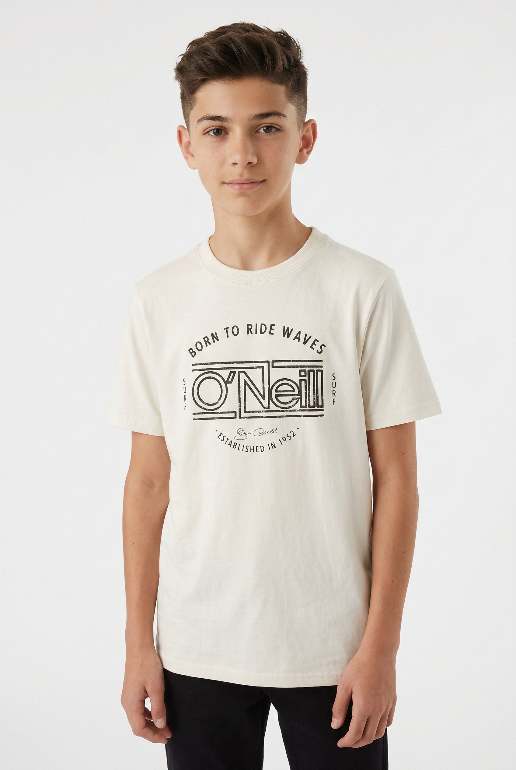 O'Neill T-Shirt O'NEILL MUIR T-SHIRT für Kinder, normale Passform, aus atmungsaktiver Baumwolle