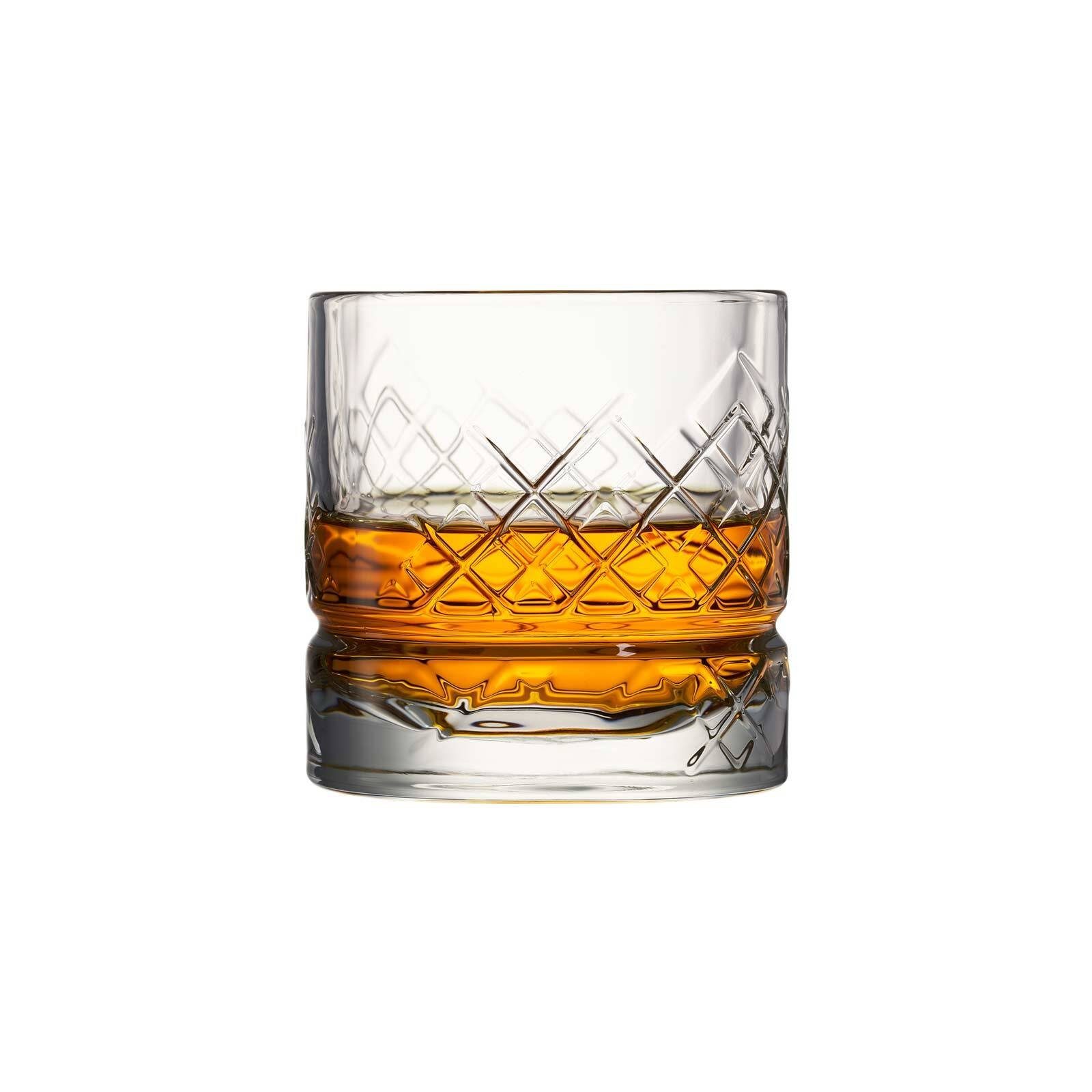 La Rochere Whiskyglas Dandy Whiskybecher 300 ml 4er Set, 4-tlg., Glas