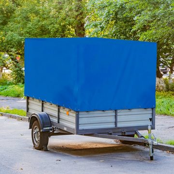 Karat Schutzplane LKW & Anhängerplane, Erhältlich in 2 Farben & 3 Größen, Abdeckplane, wasserdicht