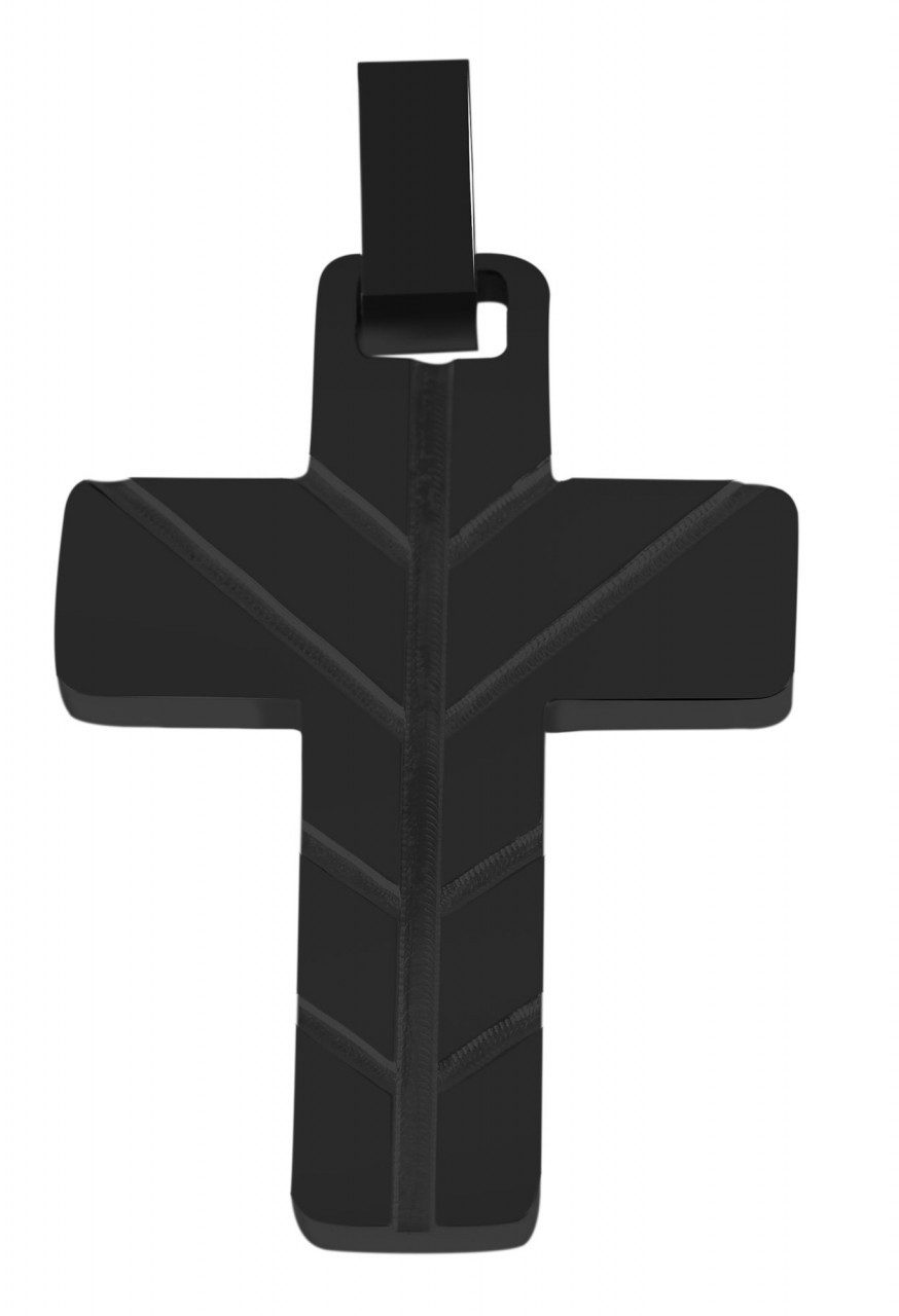Kettenanhänger hochwertiger Kreuz Anhänger aus Edelstahl