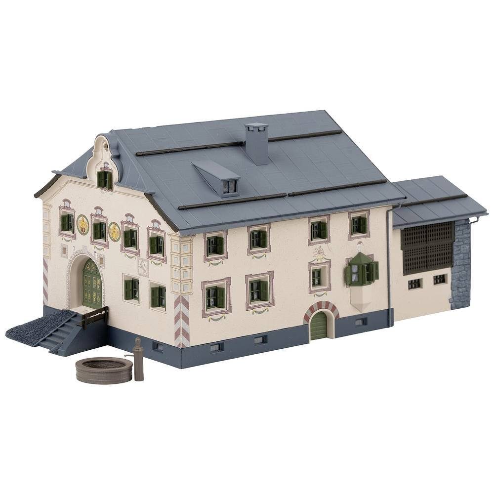 Modelleisenbahn-Gebäude H0 Engadinerhaus Sent