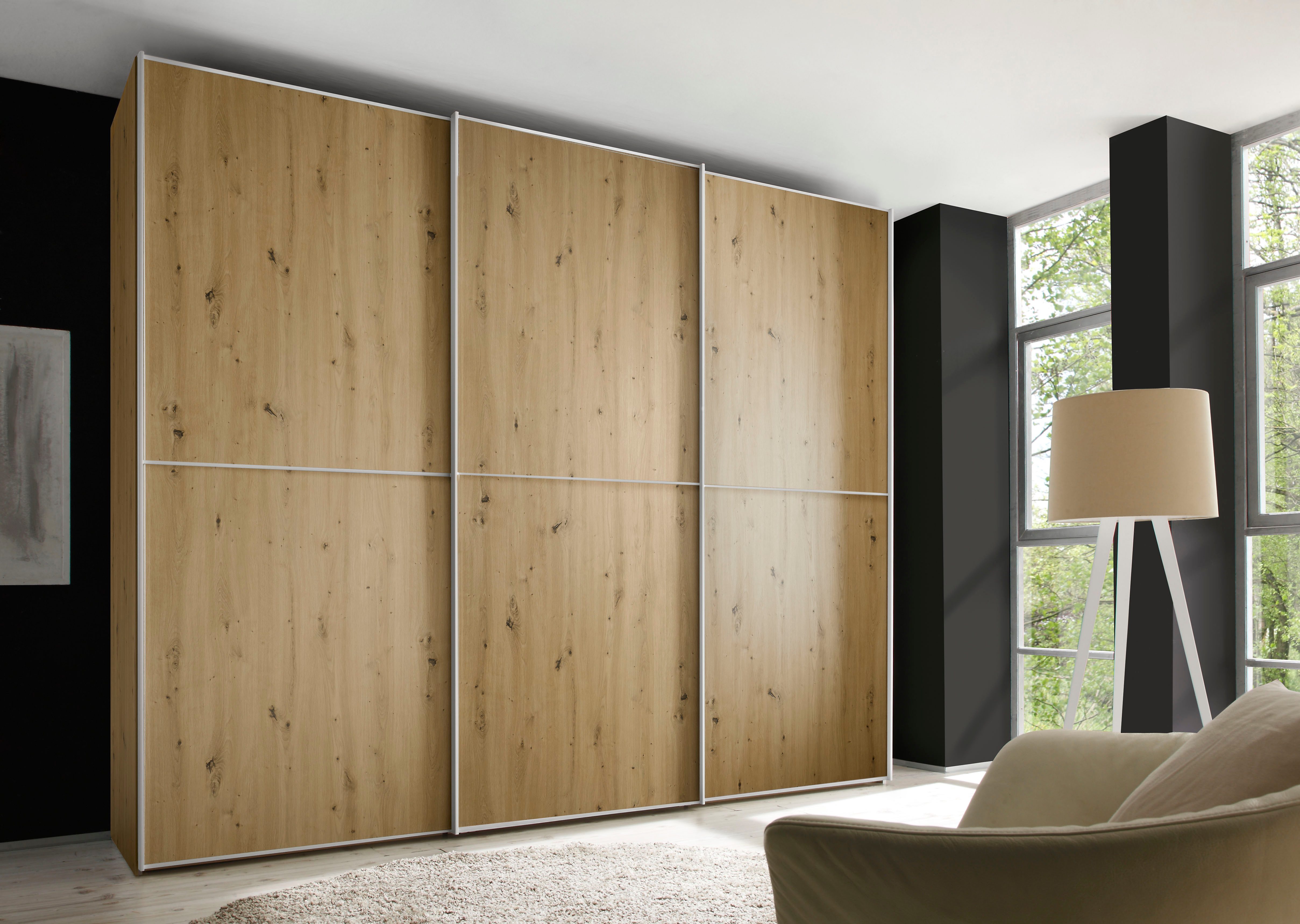 STAUD Schwebetürenschrank Sinfonie Plus, edles Design in hochwertiger Qualität, Made in Germany Mit vier verschiedenen Ausstattungsvarianten