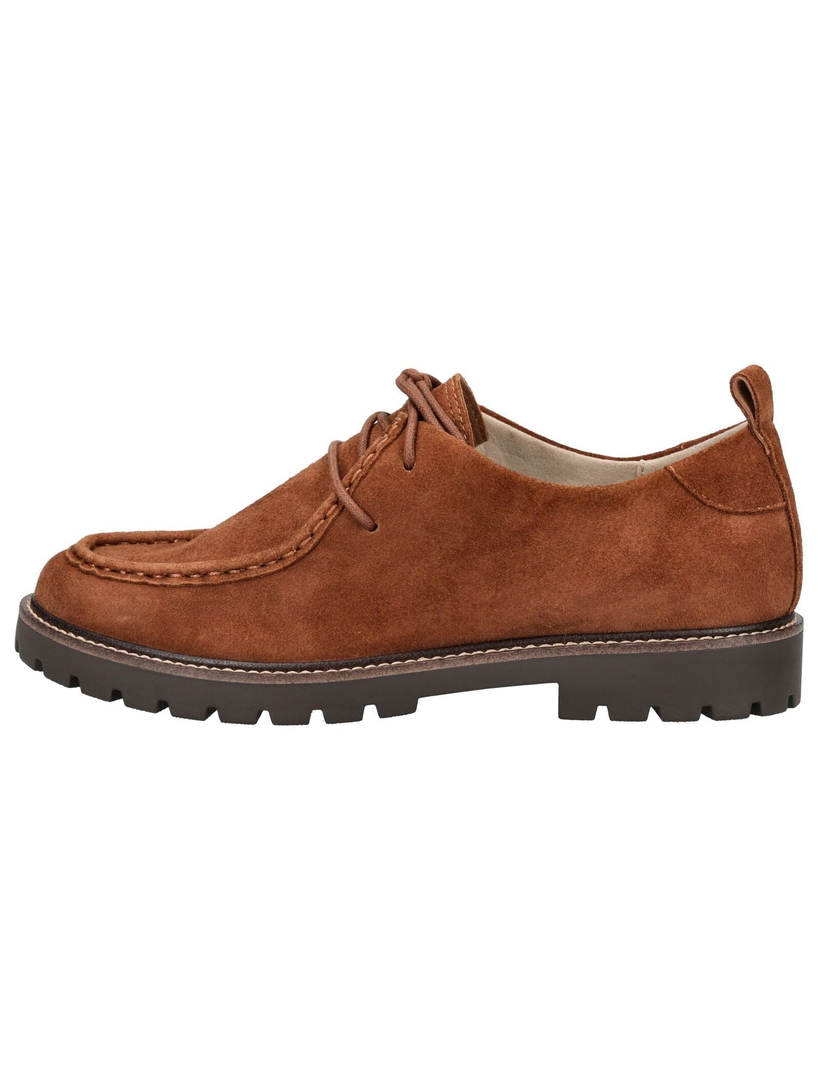 Caprice Halbschuhe Veloursleder . Schnürschuh