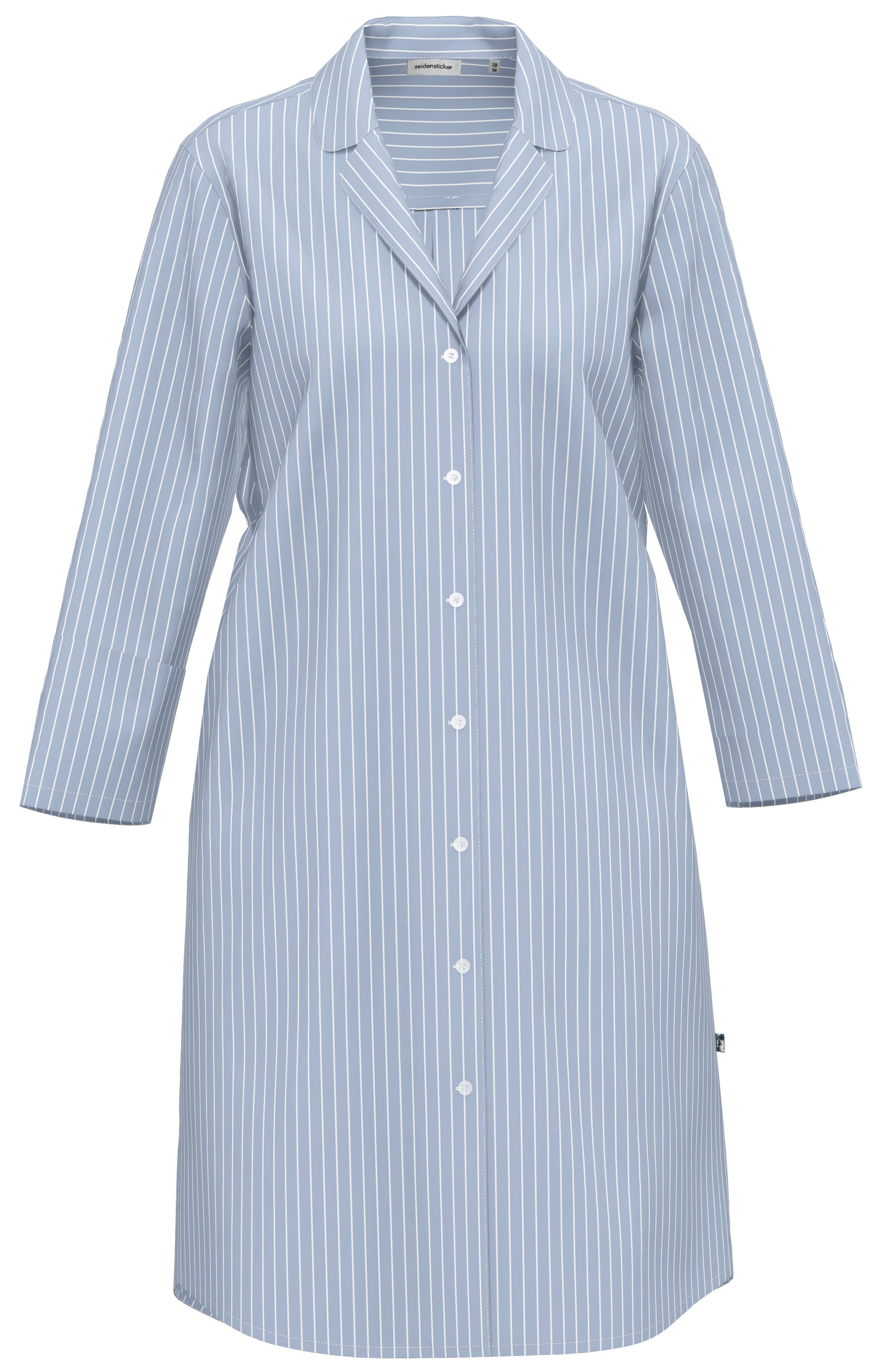 seidensticker Nachthemd SEIDENSTICKER 91001 Nachthemd lang 36-46 glyzinie 586