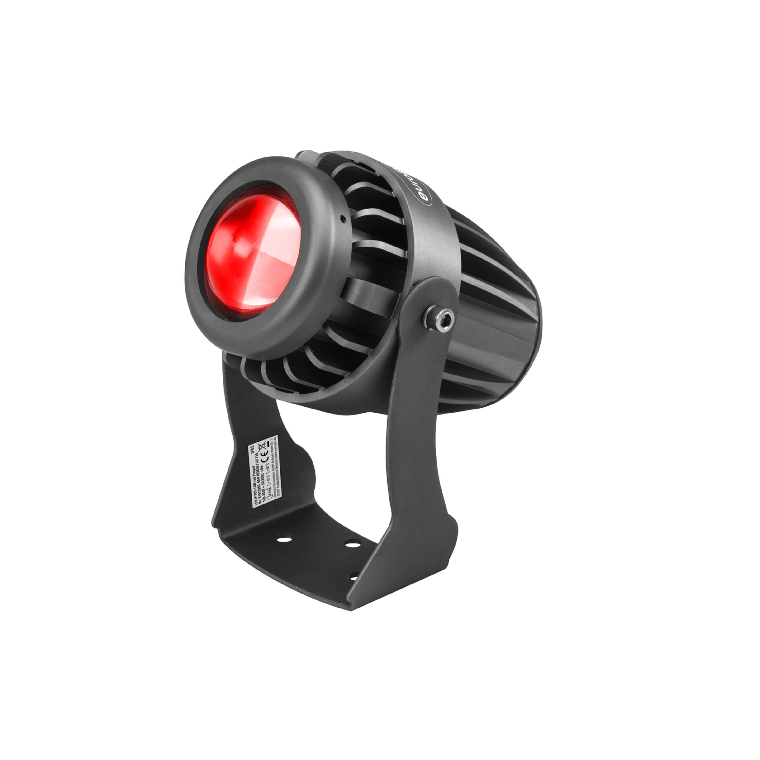 EUROLITE LED Scheinwerfer, LED IP PST-10W rot Pinspot - Pin Spot