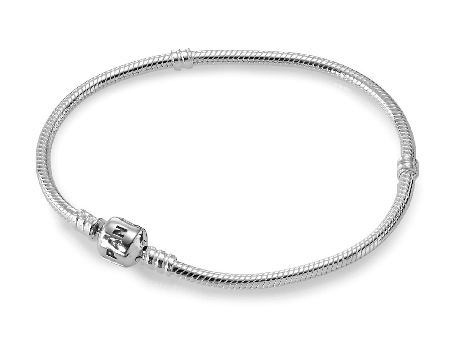 Pandora Charm-Armband Damen-Silber Clip Verschluss