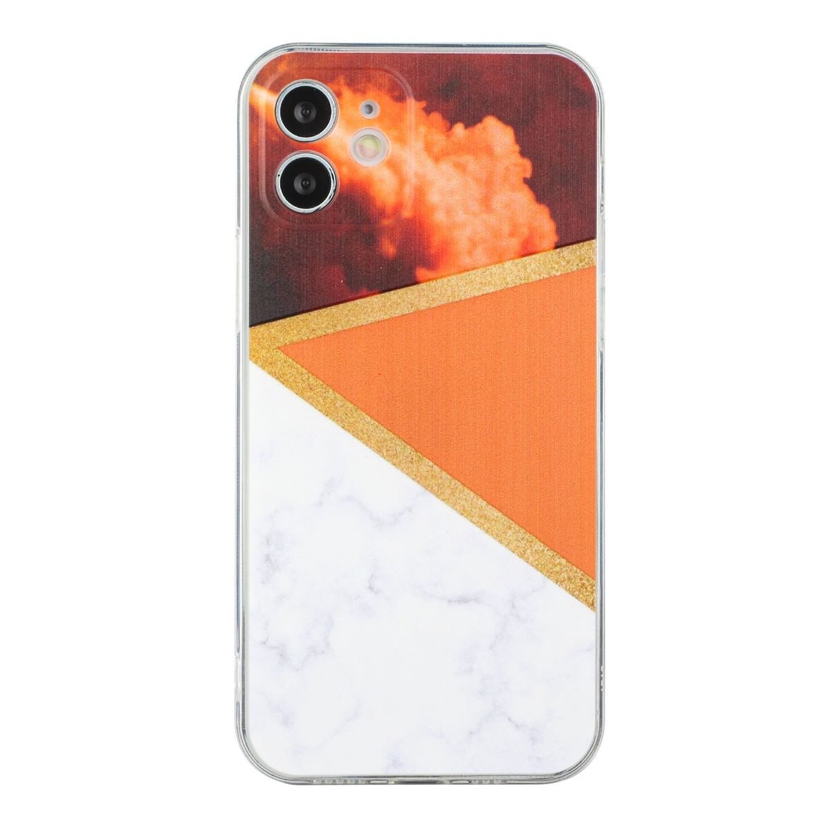 König Design Handyhülle Apple iPhone 12, Schutzhülle Case Cover Backcover Etuis Bumper