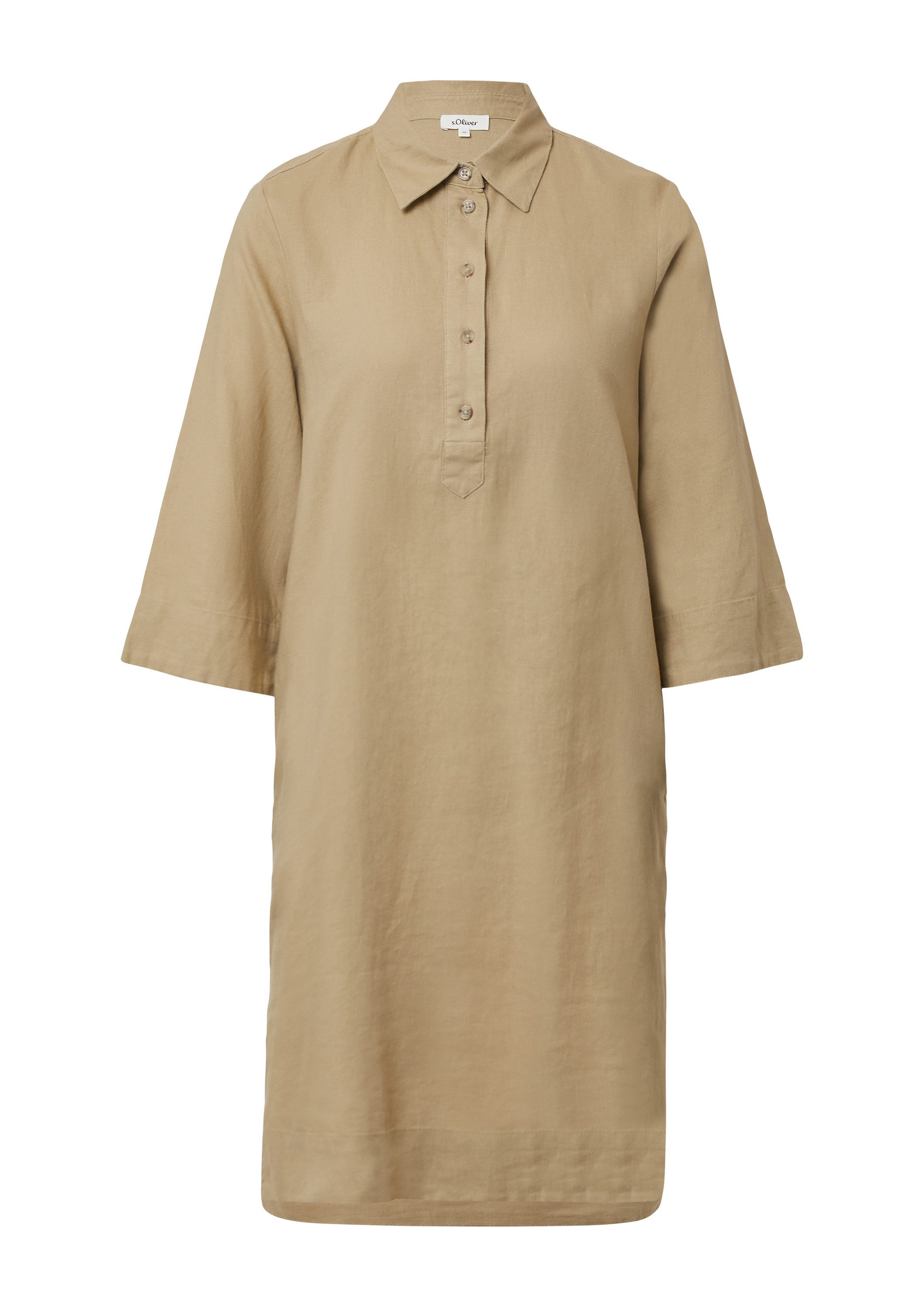 s.Oliver Minikleid Kleid Kurzes Blusenkleid aus günstig online kaufen
