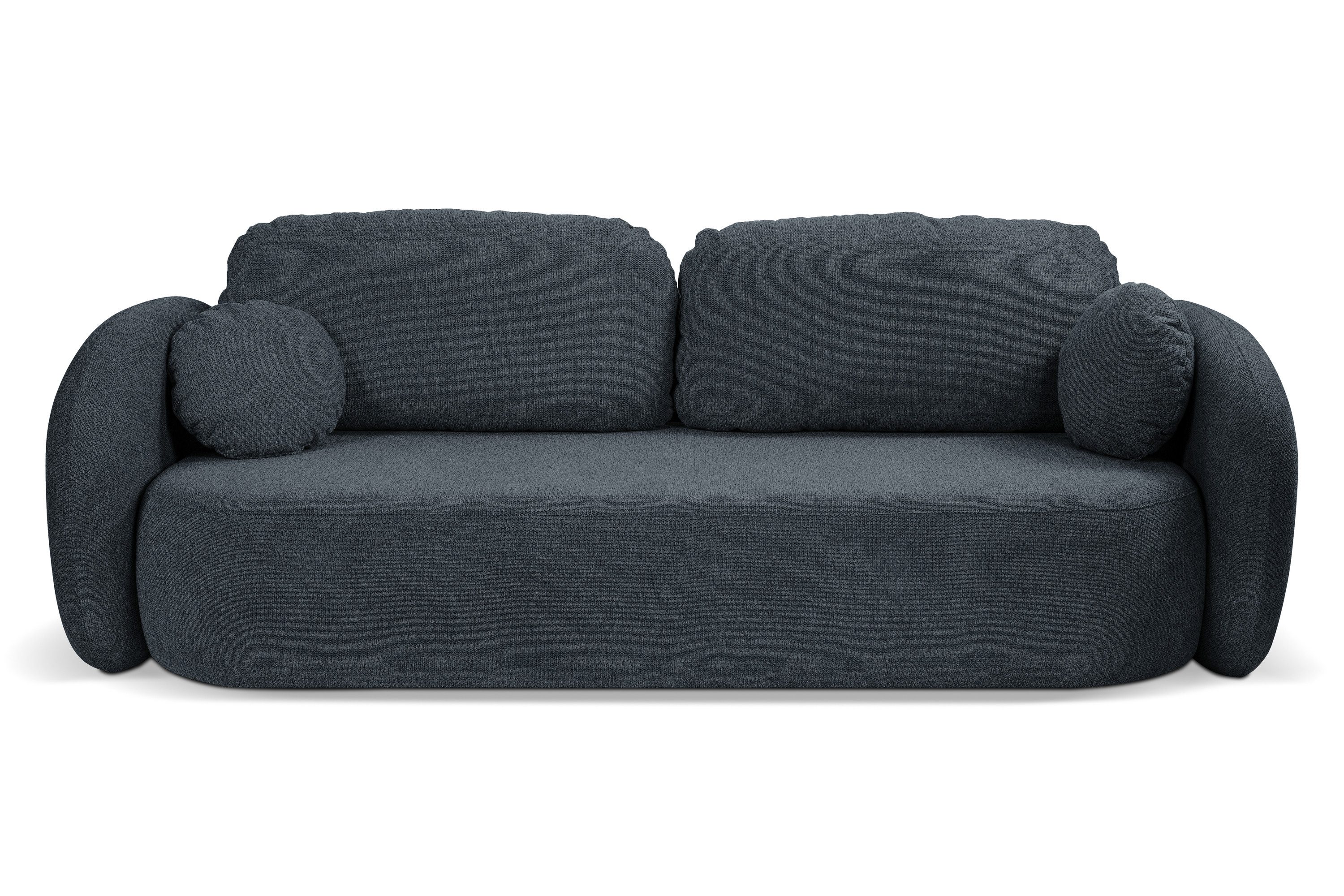 MOEBLO Sofa Olena, mit Schlaffunktion und Bettkasten, Couch Polstermöbel Sitzmöbel Wohnzimmermöbel 3-Sitzer-Sofa Stoffsofa - Eleganz und Funktionalität für modernes Wohnen, (BxHxT): 238x86x101 cm