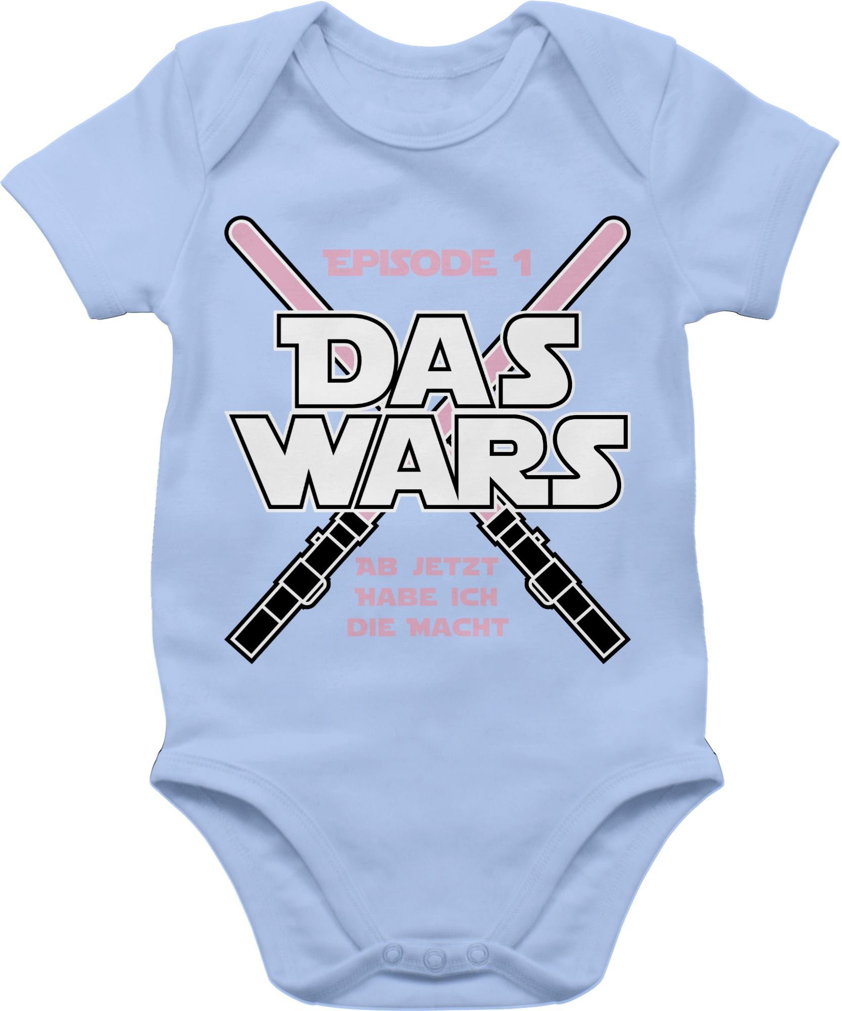 Shirtracer Shirtbody Das Wars Jetzt habe ich die Macht Zur Geburt