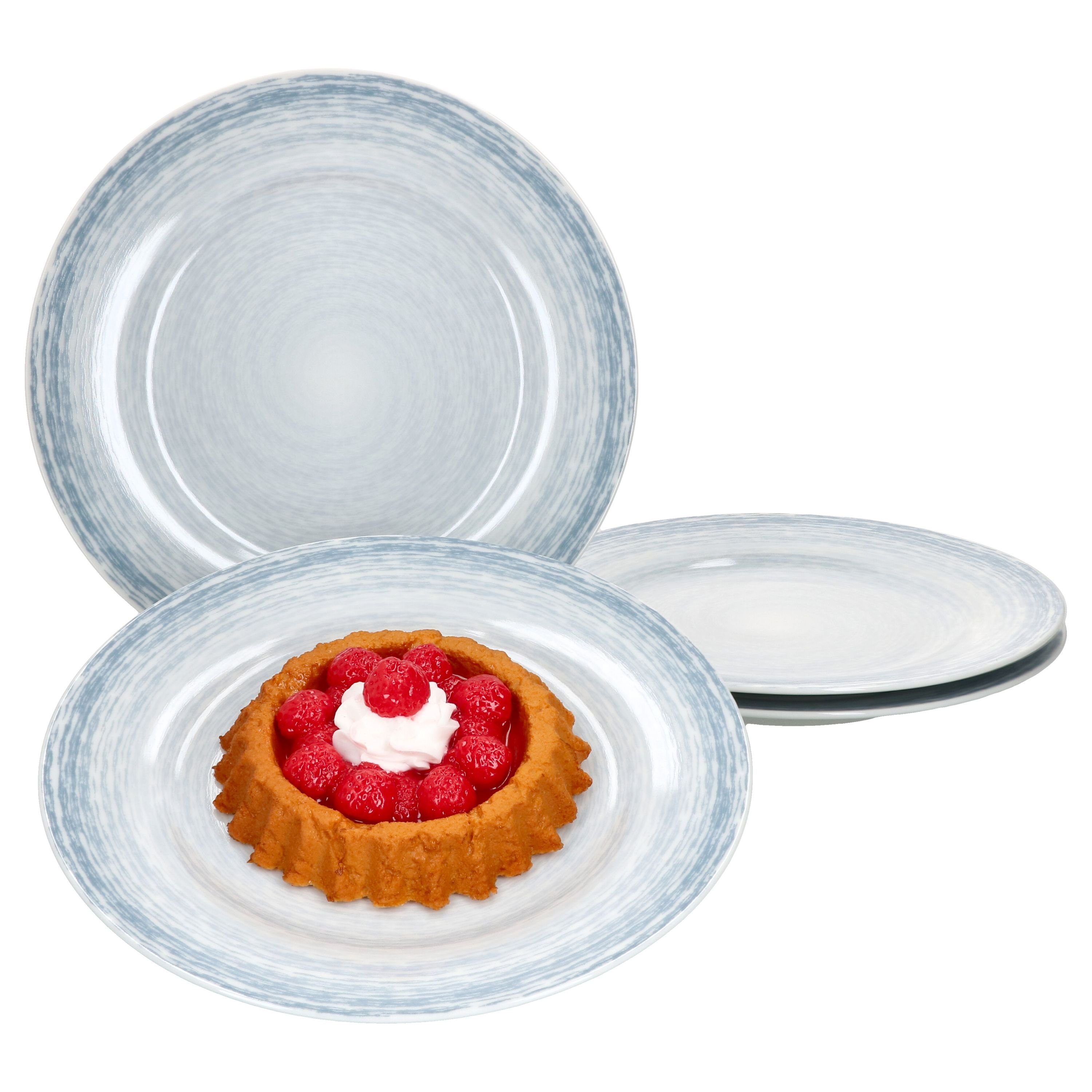 Ritzenhoff & Breker Frühstücksteller 4er Set Dessert- Kuchenteller Nordic Smilla 20,5cm Ritzenhoff & Breker