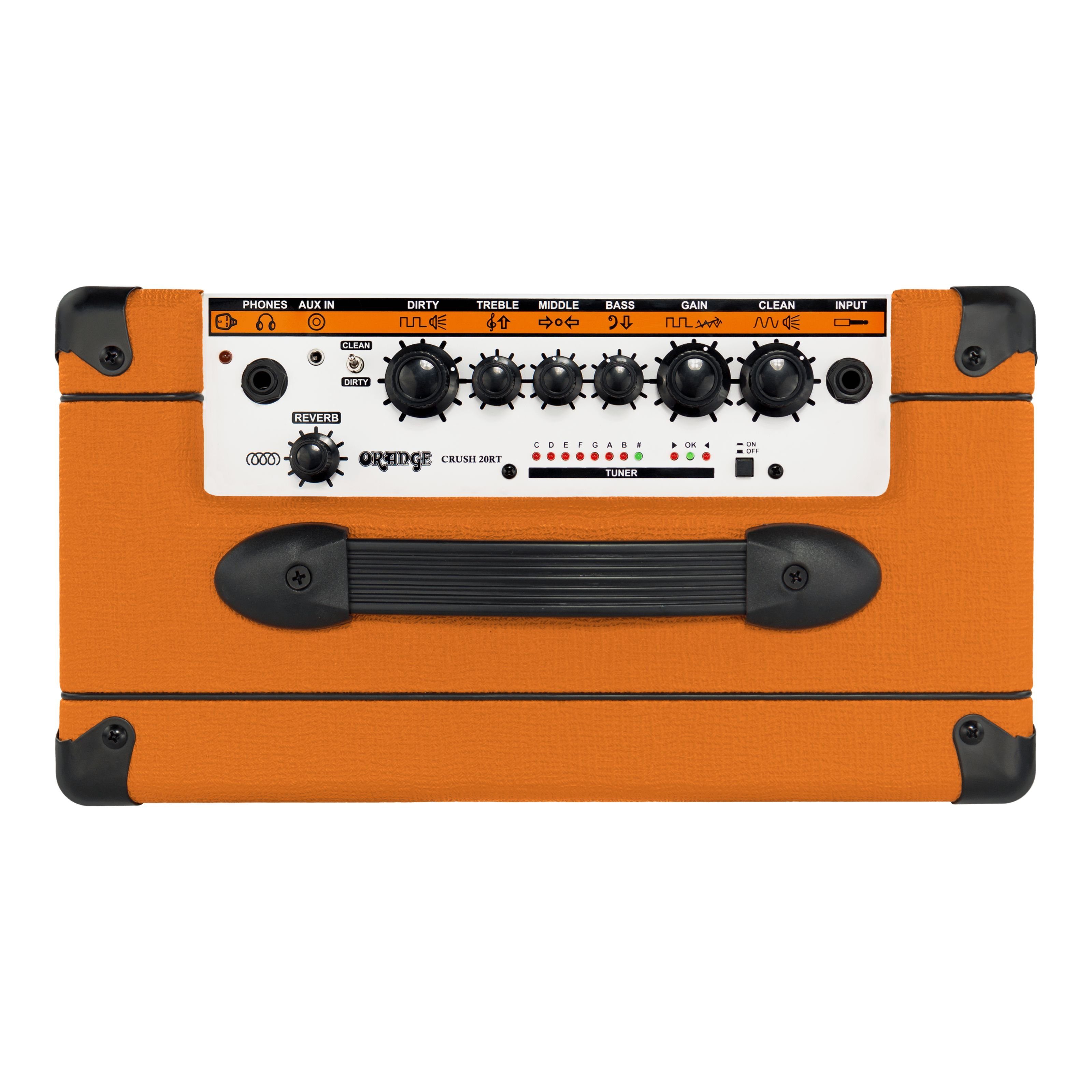 Orange Verstärker (Crush 20RT - Transistor Combo Verstärker für E-Gitarre)