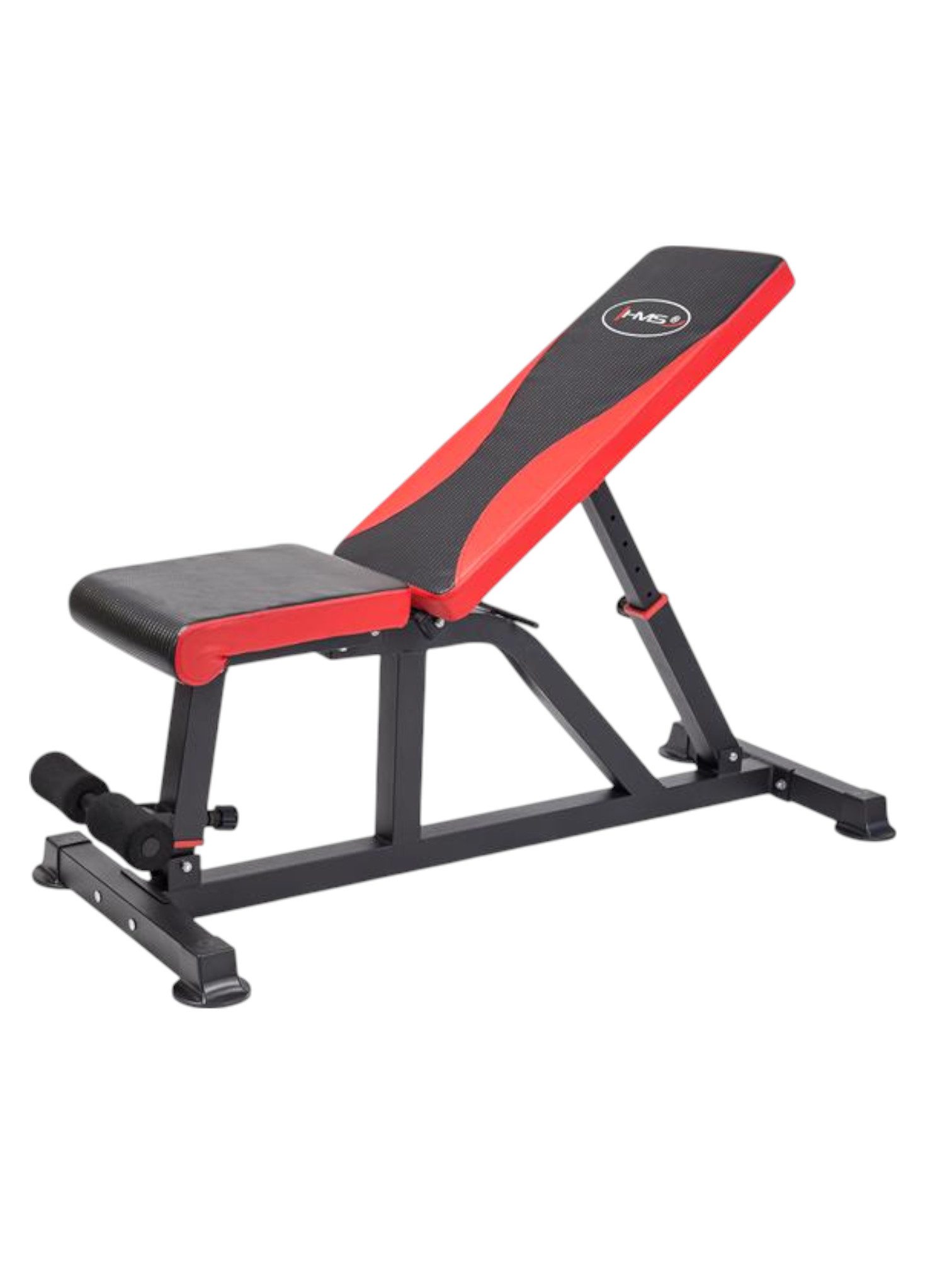 Hantelbank Fitness L8015 schwarz/rot - 1 Stück