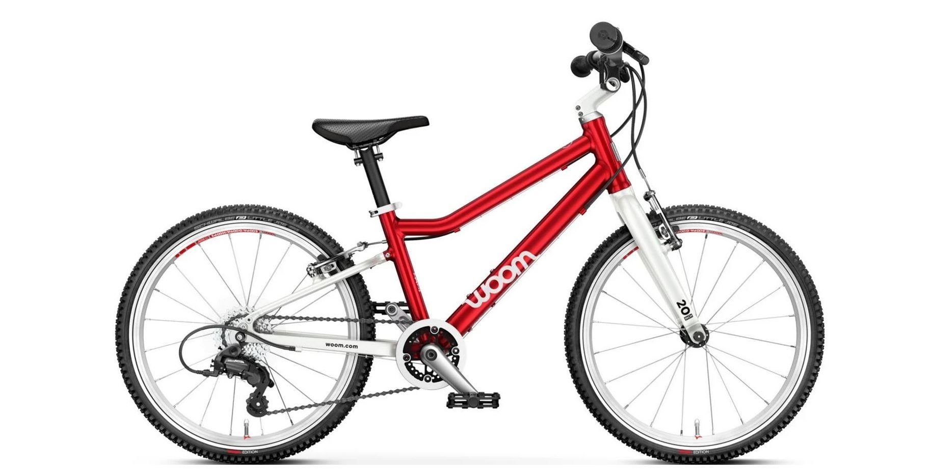 WOOM Kinderfahrrad Woom Fahrrad Woom 4 anniversary red