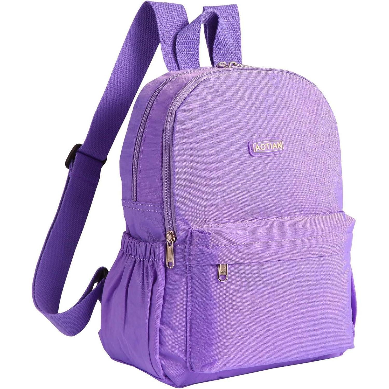 LuxusKollektion Wanderrucksack Rucksack Wander Tagesrucksack Damen Reisen Camping Lichtlila-kleine