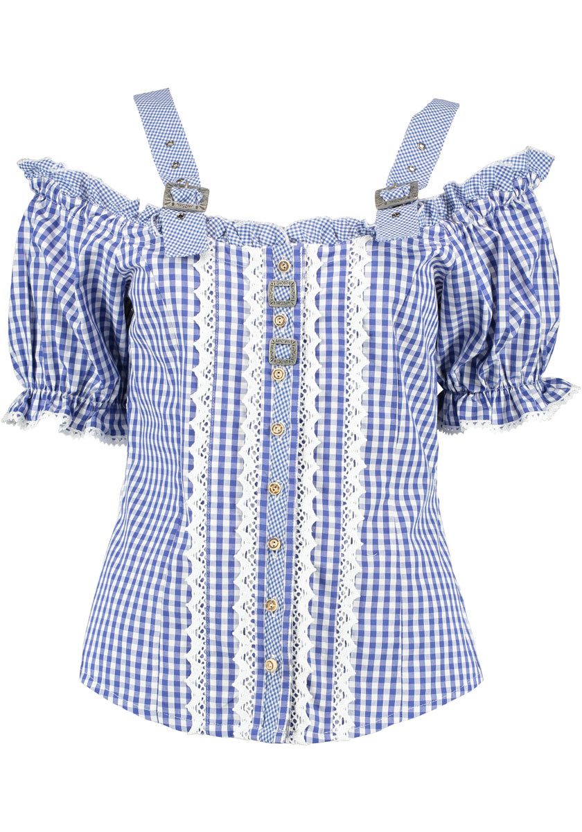 OS Trachten Trachtenbluse Ximira Tailliert, Bluse günstig online kaufen