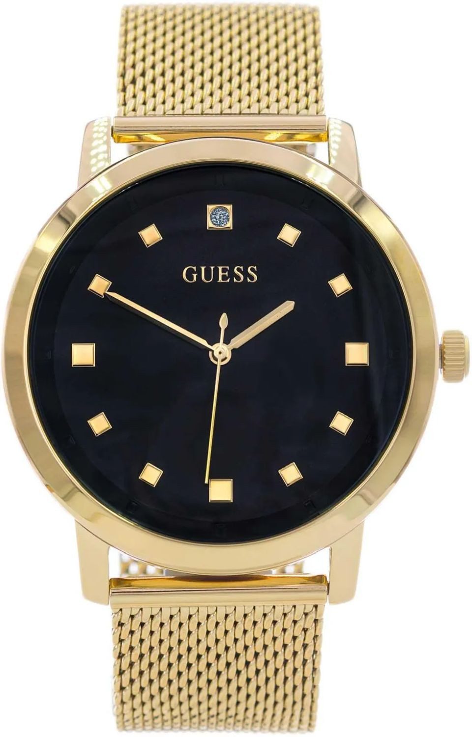 Guess Quarzuhr Gold-Tone and Black Analog Watch