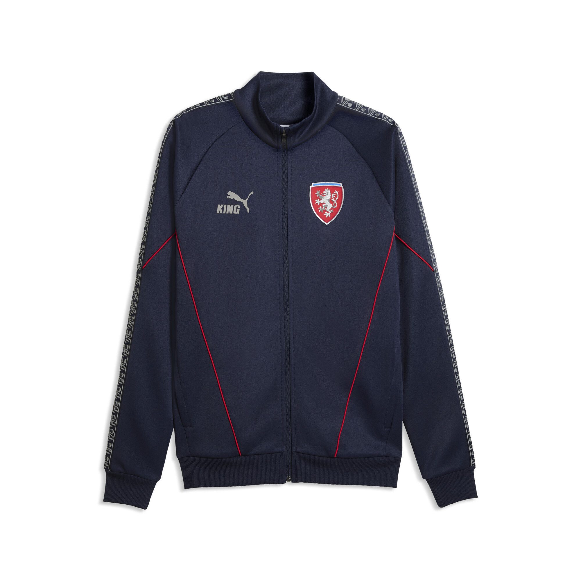 Sweatjacke Tschechien KING Anthem Jacke Herren